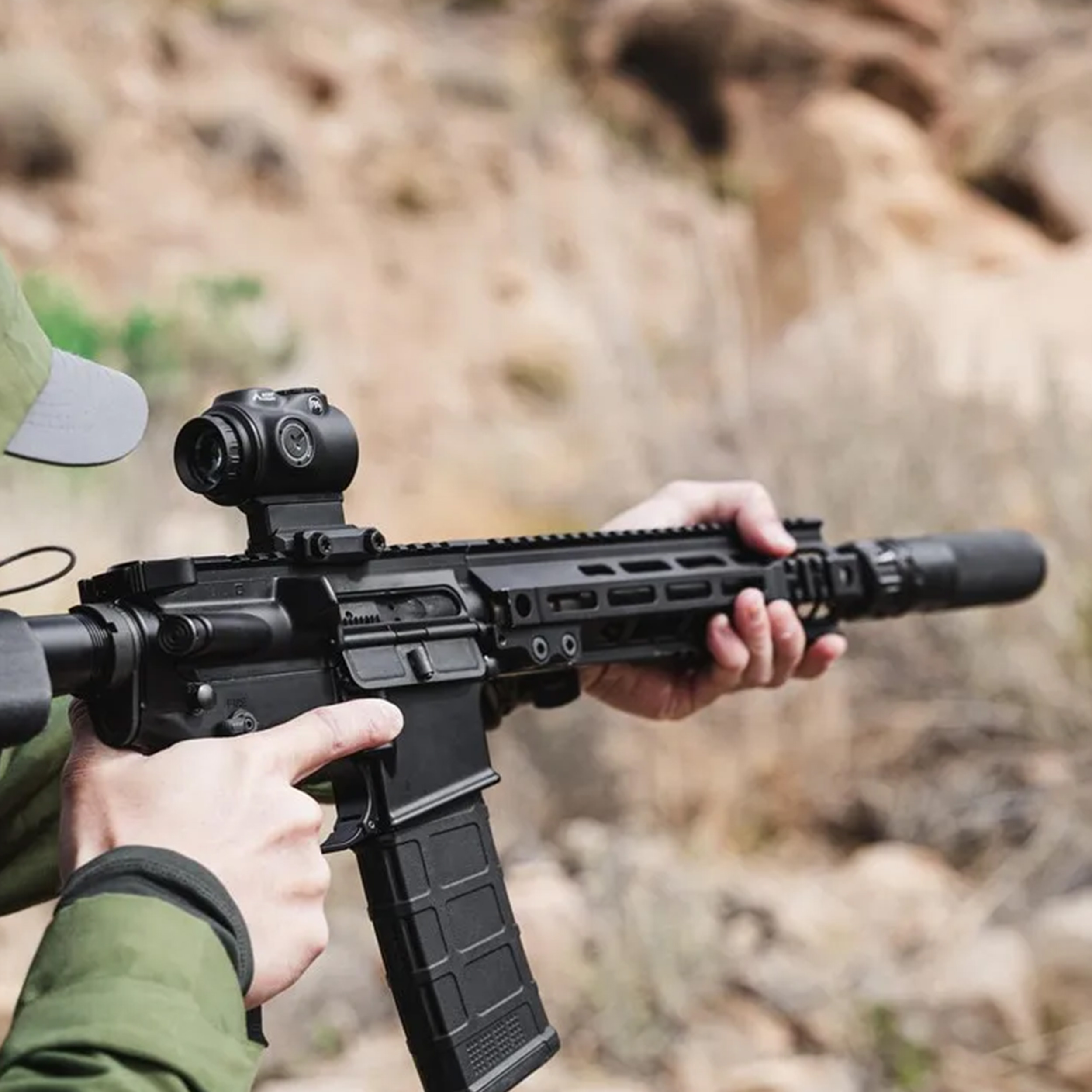 Celownik pryzmatyczny Primary Arms GLx 1x Micro Prism iR Green ACSS Cyclops Gen III - obrazek 7