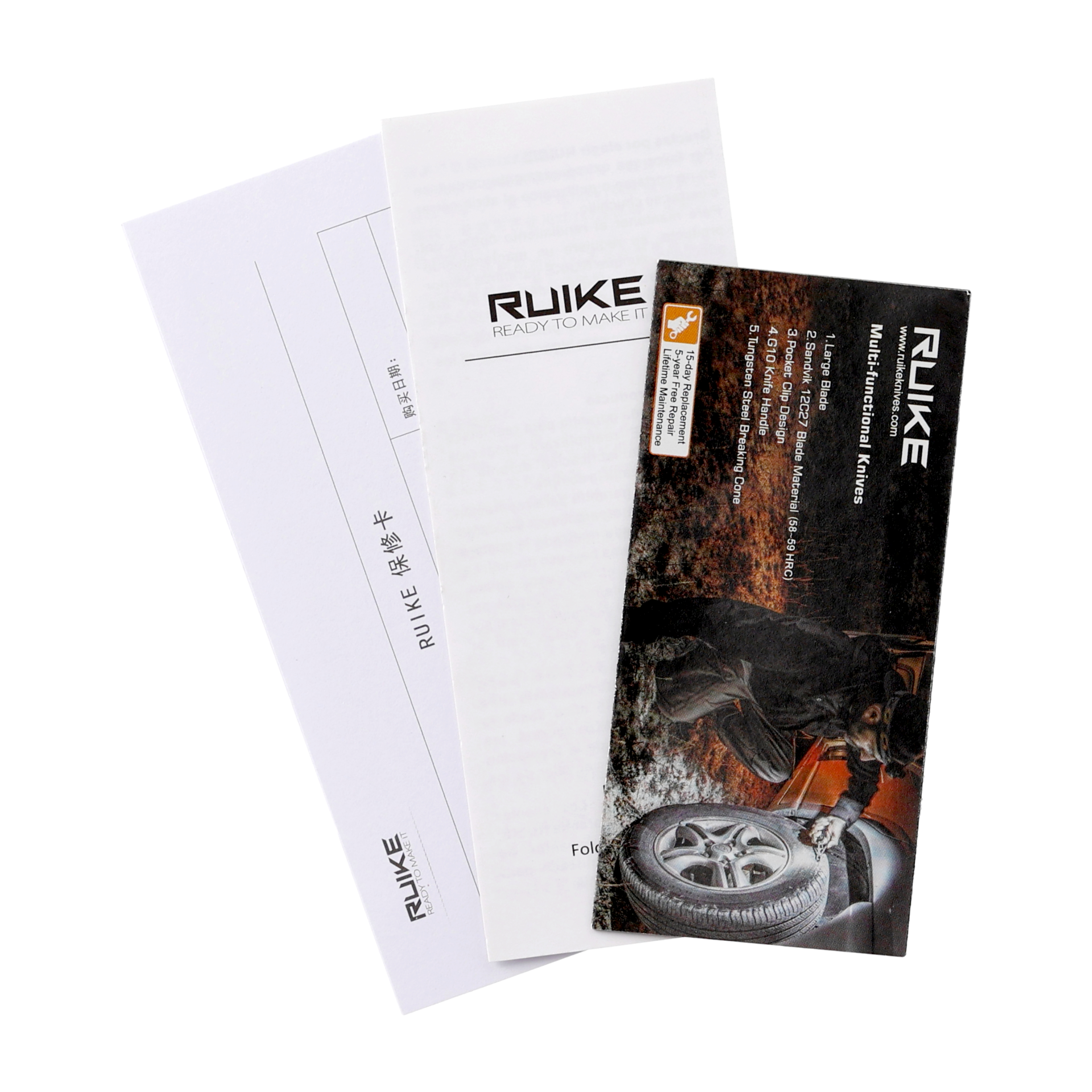 Nóż składany Ruike P873-G - obrazek 6