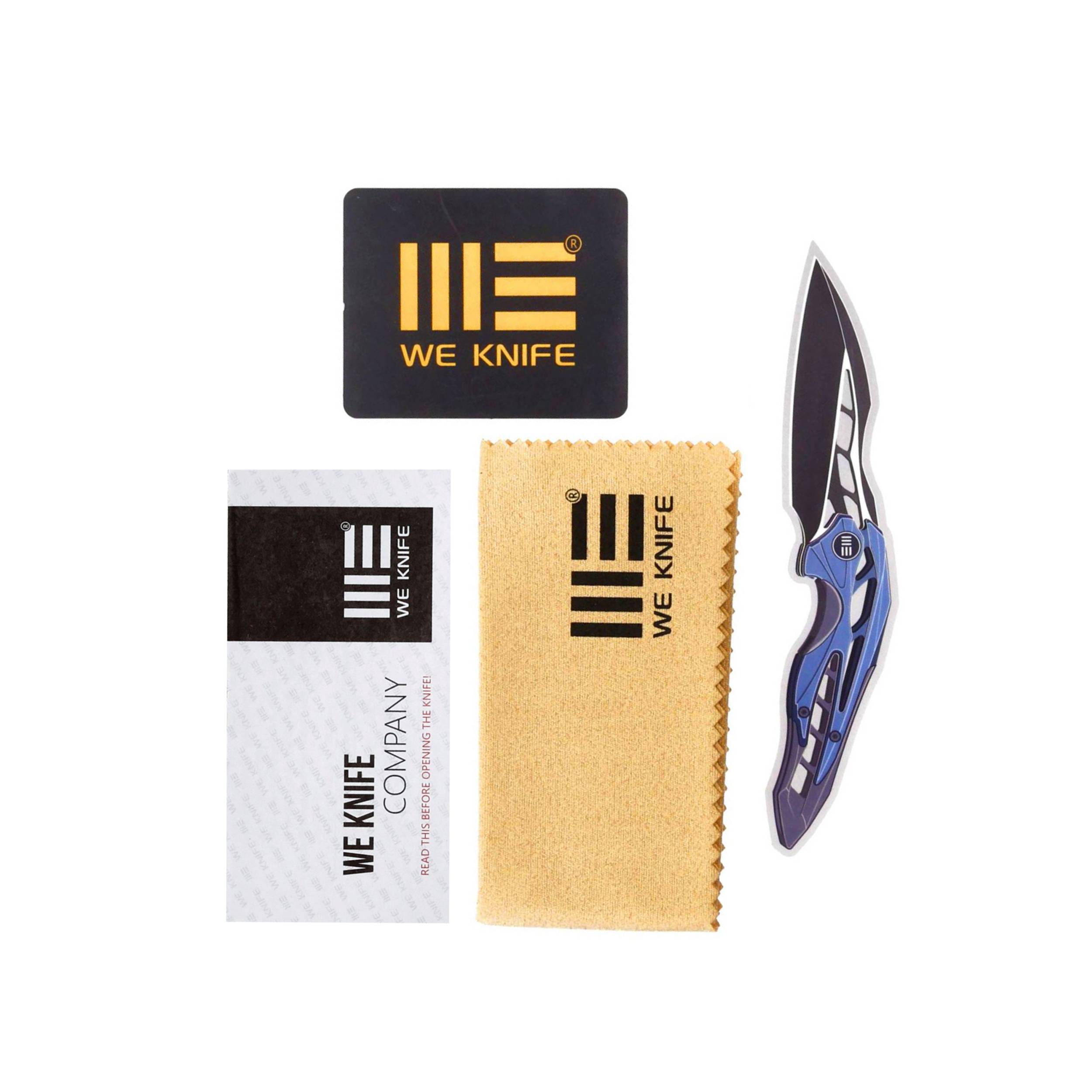 Nóż składany WE Knife Subjugator WE21014C-2 black / silver - obrazek 6