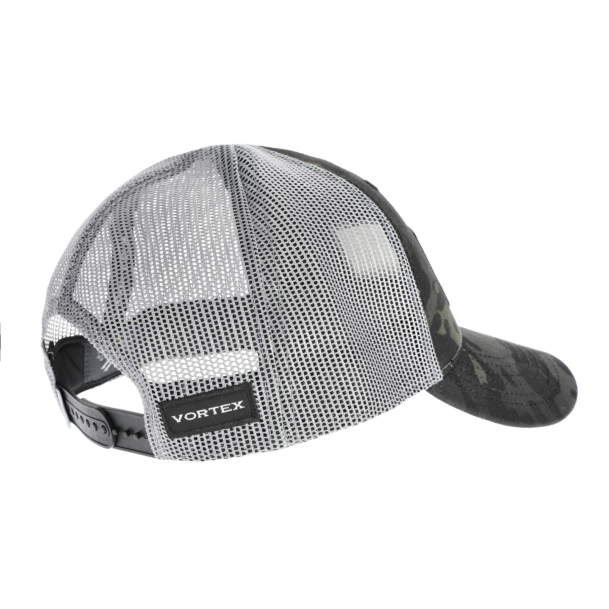 Czapka z daszkiem męska Vortex Rank&File czarny kamuflaż - obrazek 2