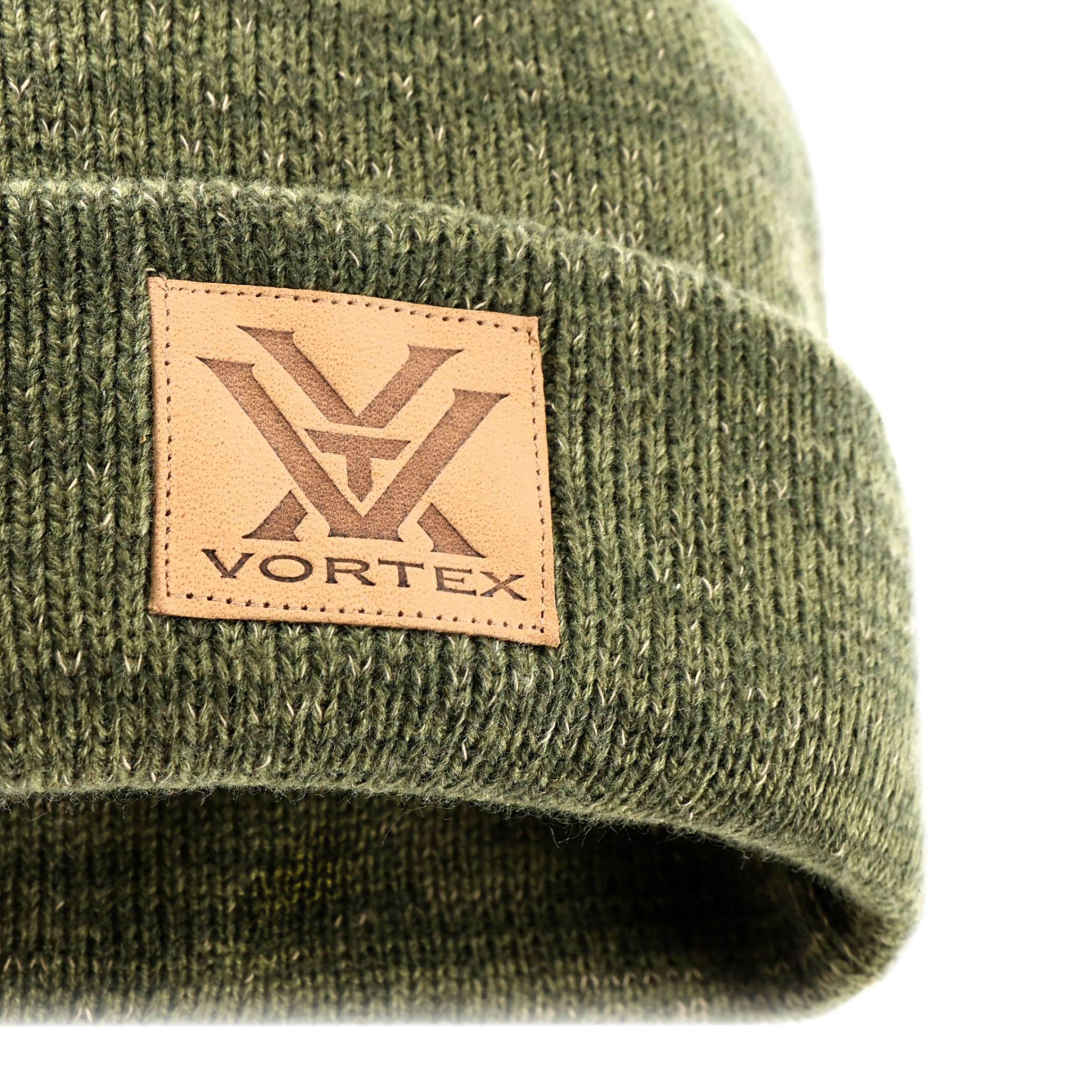 Czapka unisex Vortex Northern Pass Beanie oliwkowa - obrazek 3