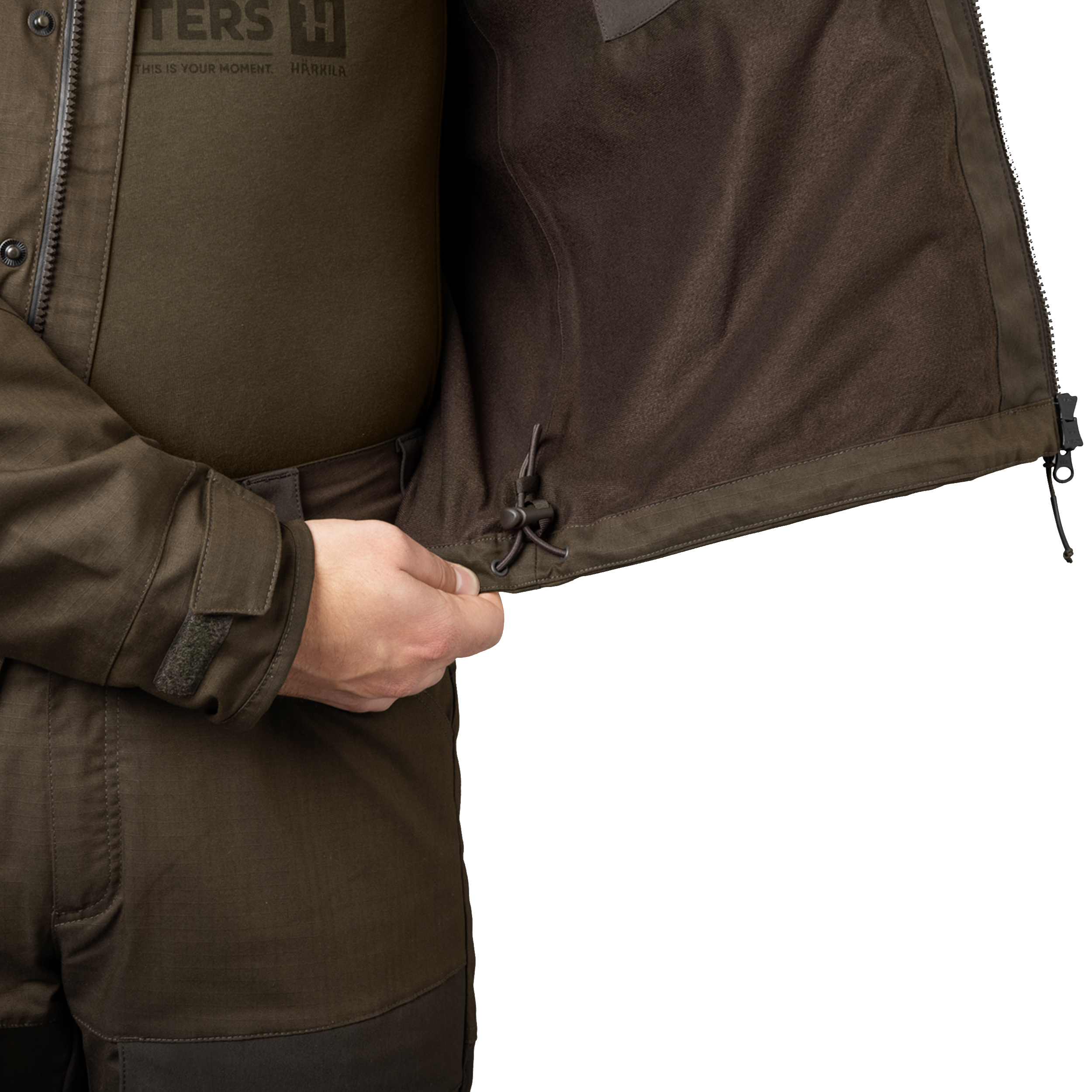 Kurtka Harkila Nordic Hunter HWS Willow green 54 - obrazek 7