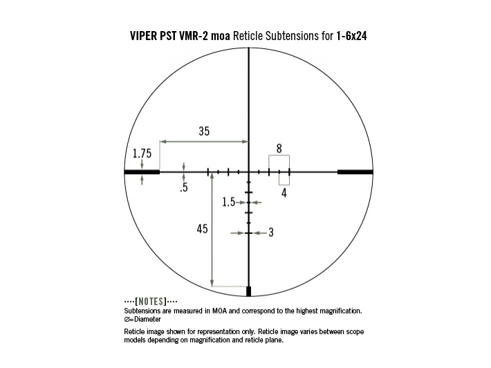 Luneta celownicza Vortex Viper PST II 1-6x24 - obrazek 7