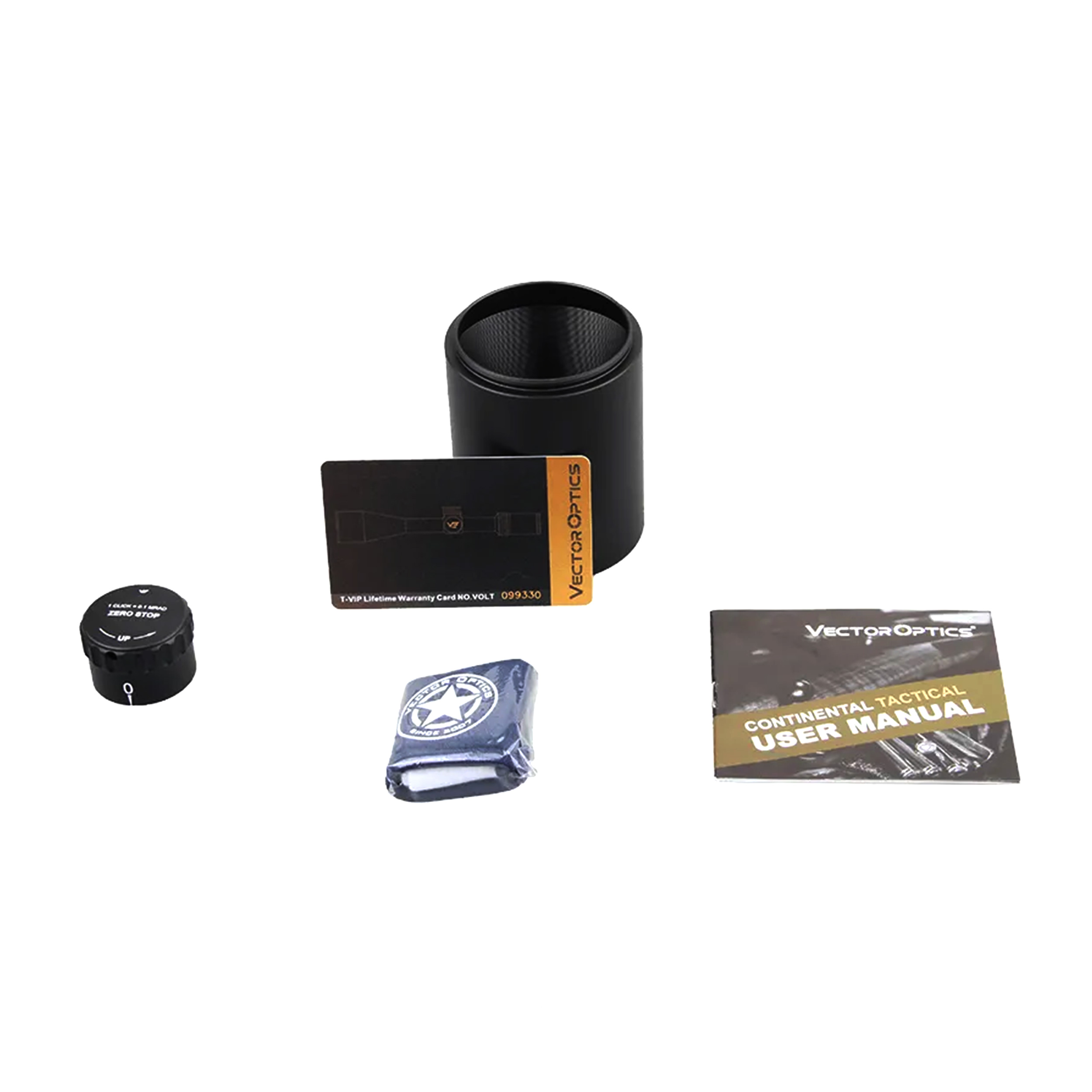 Luneta celownicza Vector Optics Continental x8 3-24 SFP Zero Stop 56 mm czarna SCOL-T50 - obrazek 6