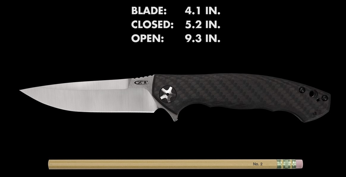 Nóż składany Zero Tolerance ZTSinkevich 0452CF - obrazek 8