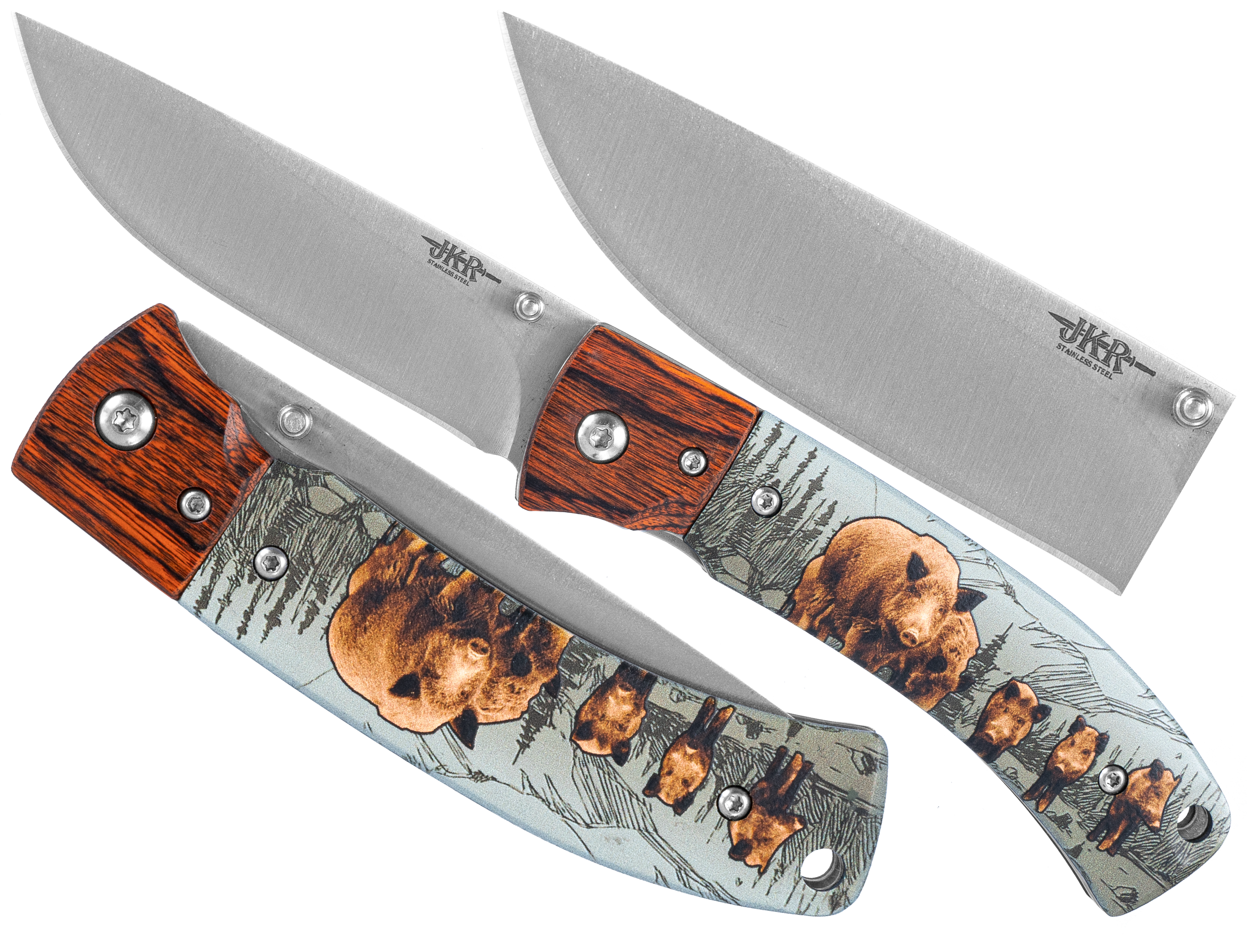 Nóż myśliwski składany Joker JKR655 dziki - obrazek 6