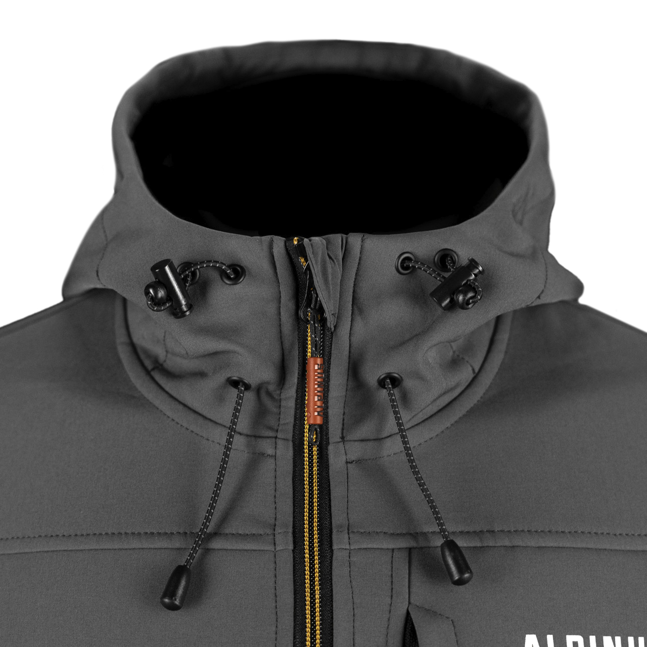 Kurtka męska Alpinus softshell Vinicunca szara L - obrazek 4