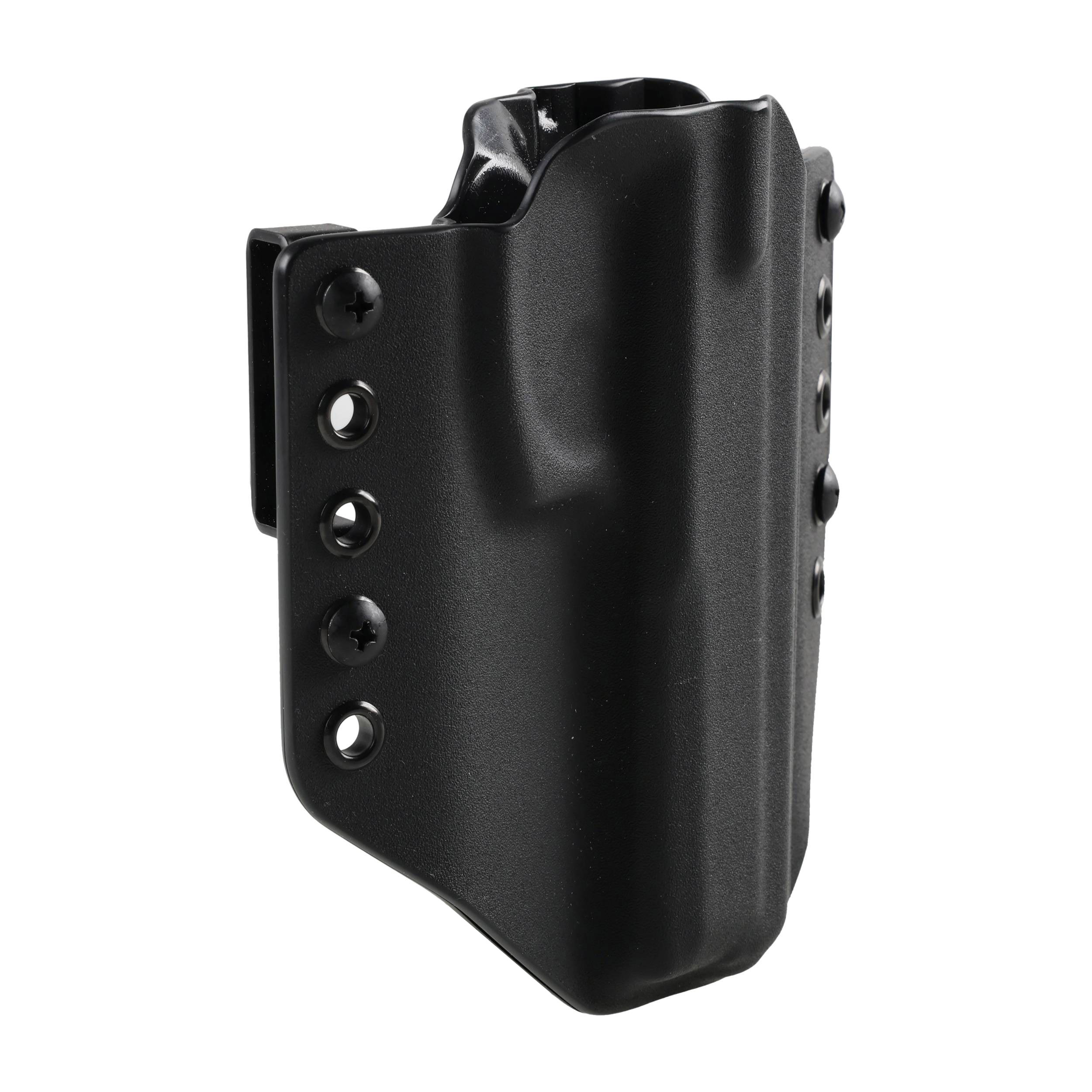 Kabura RH Holsters OWB do CZ SP-01 Shadow bez sweatguard, pas 40 mm, prawa, czarna - obrazek 3