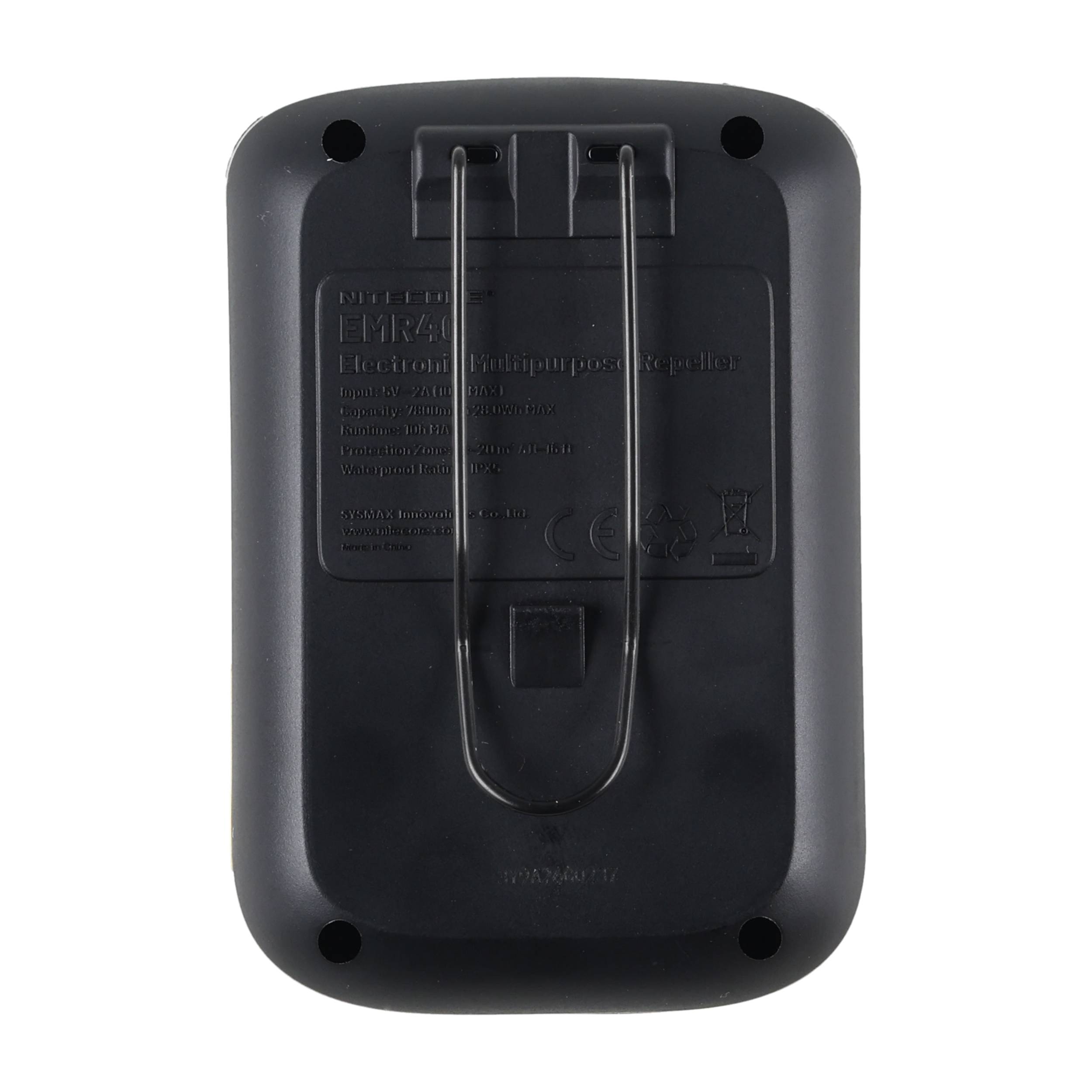 Odstraszacz komarów Nitecore EMR40 czarny - obrazek 2