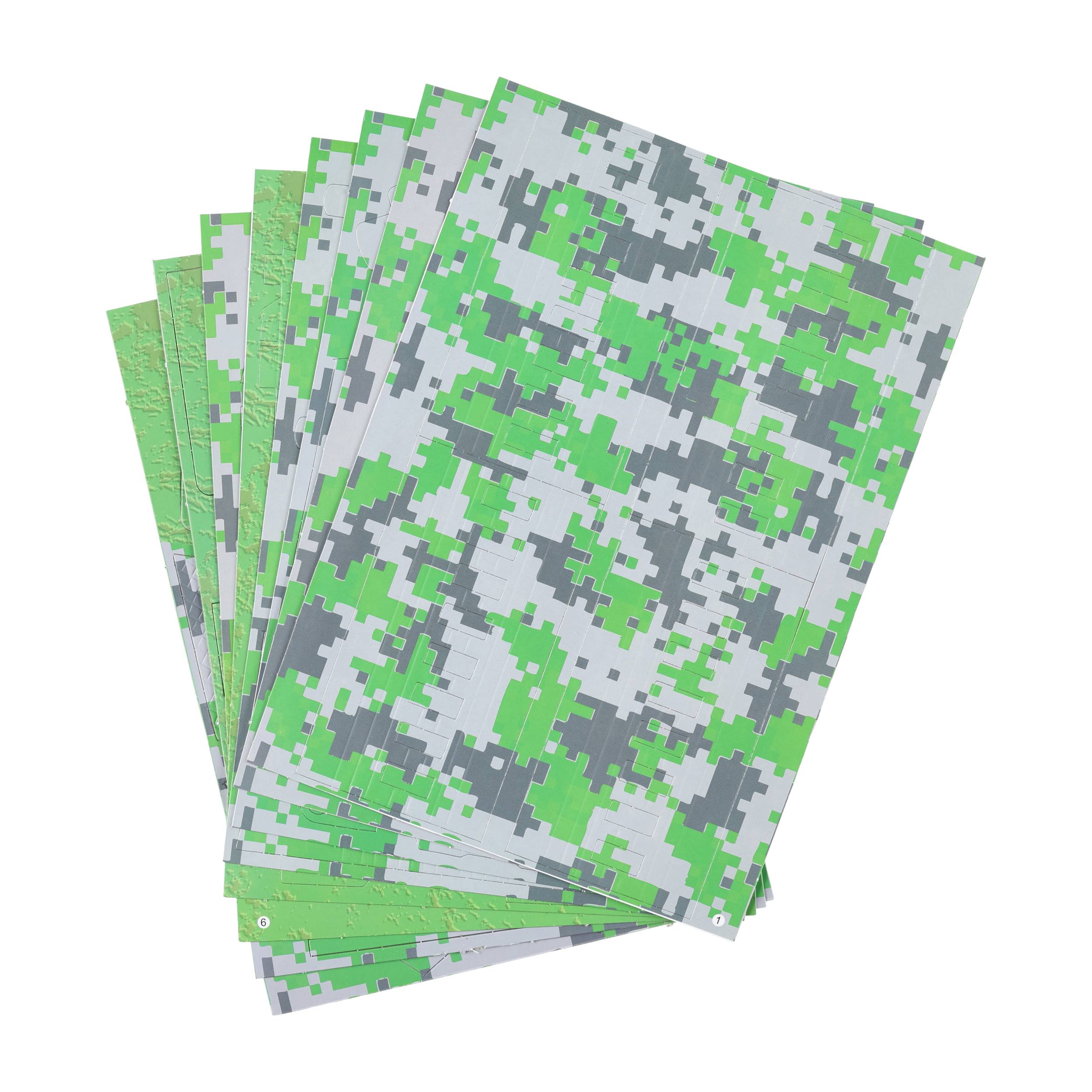 Karabin Paper Shooters Green Spit zestaw - obrazek 4