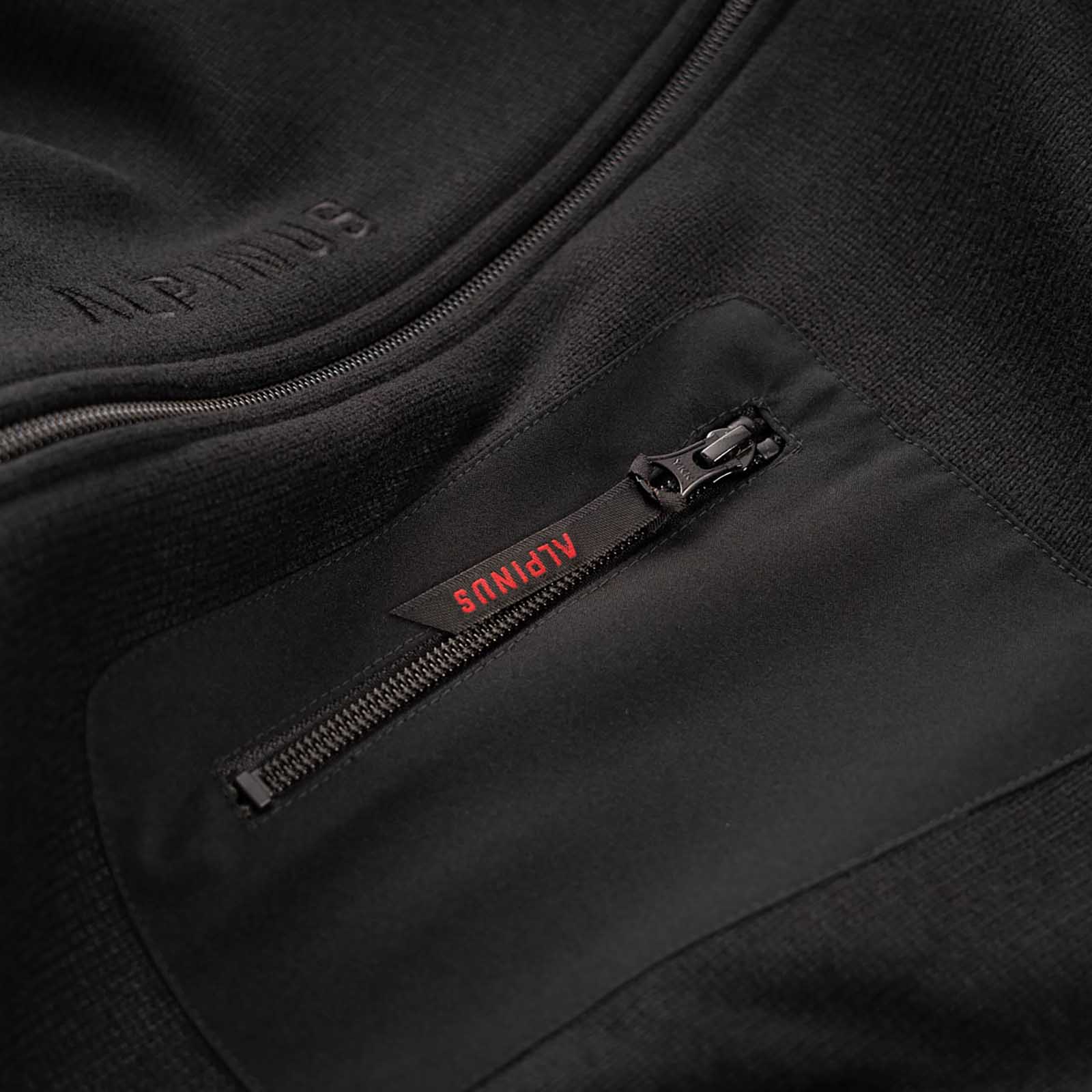 Bluza męska Alpinus polarowa Svene czarna XL - obrazek 6