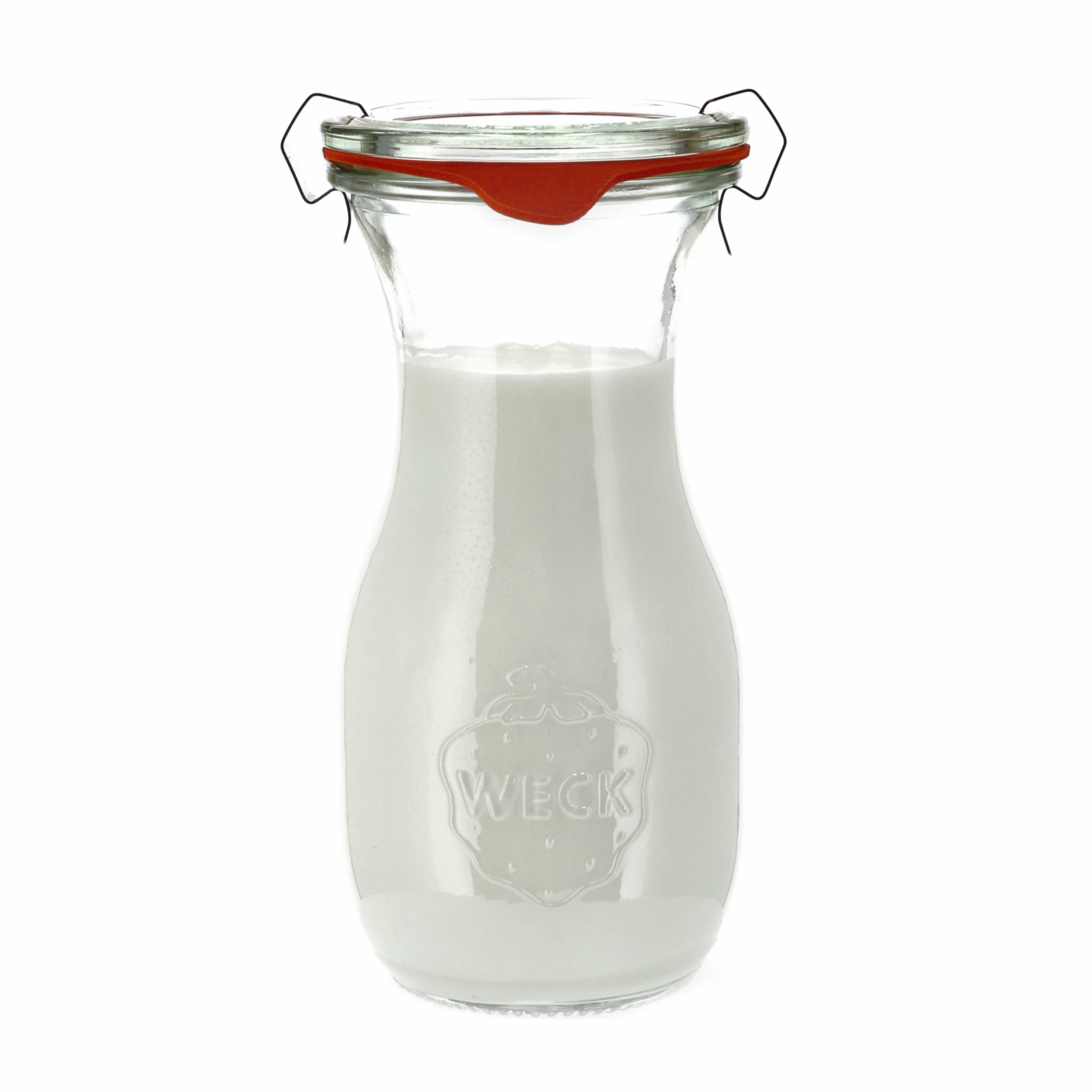 Butelka Weck Saftflasche z pokrywką, uszczelką i 2 zapinkami 290 ml 6 szt. - obrazek 2