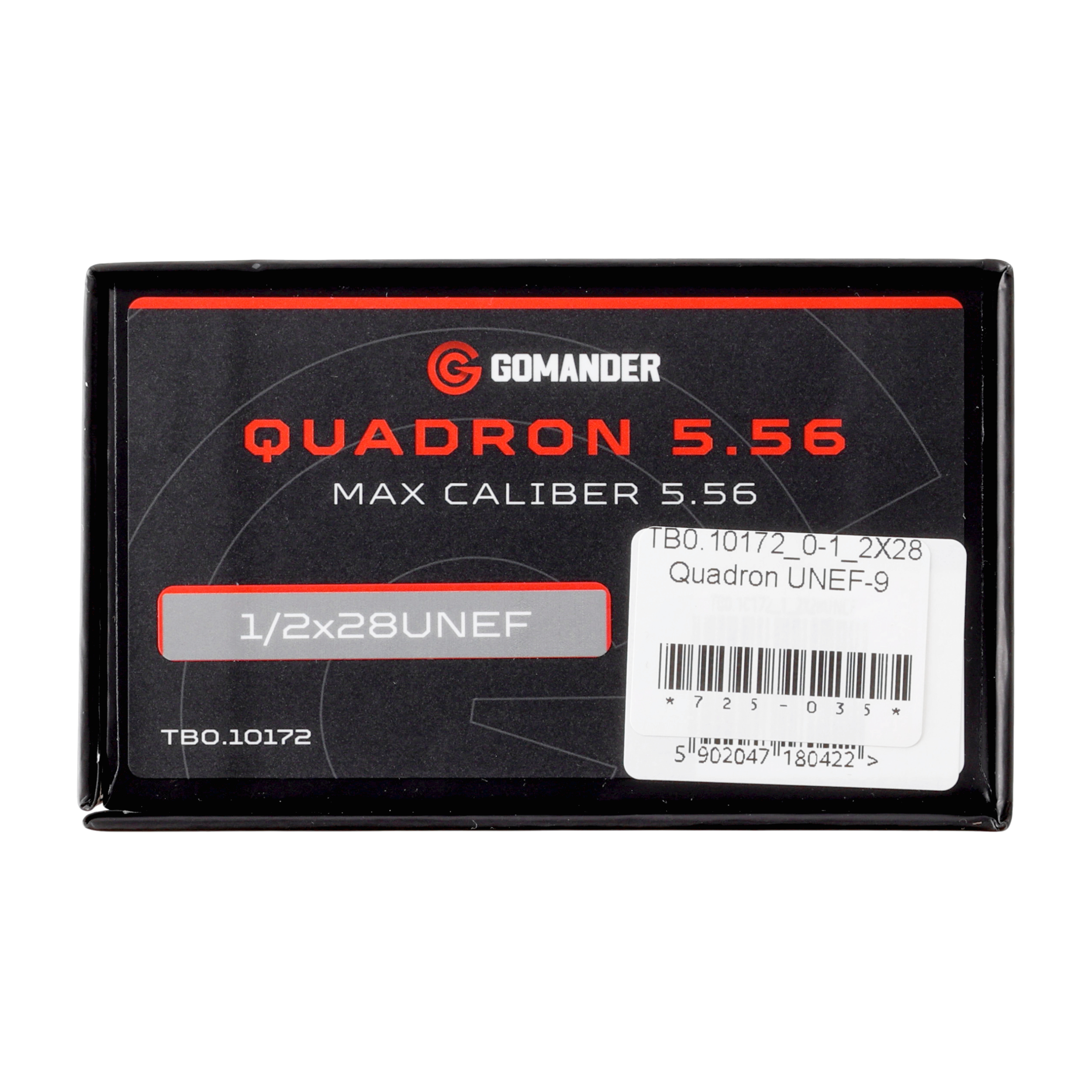 Kompensator płomienia Gomander Quadron 5,56 mm 1/2-28 UNEF - obrazek 8