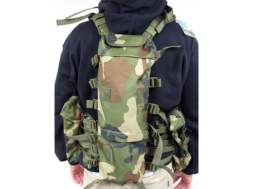 Kamizelka taktyczna MFH - czarna - obrazek 3