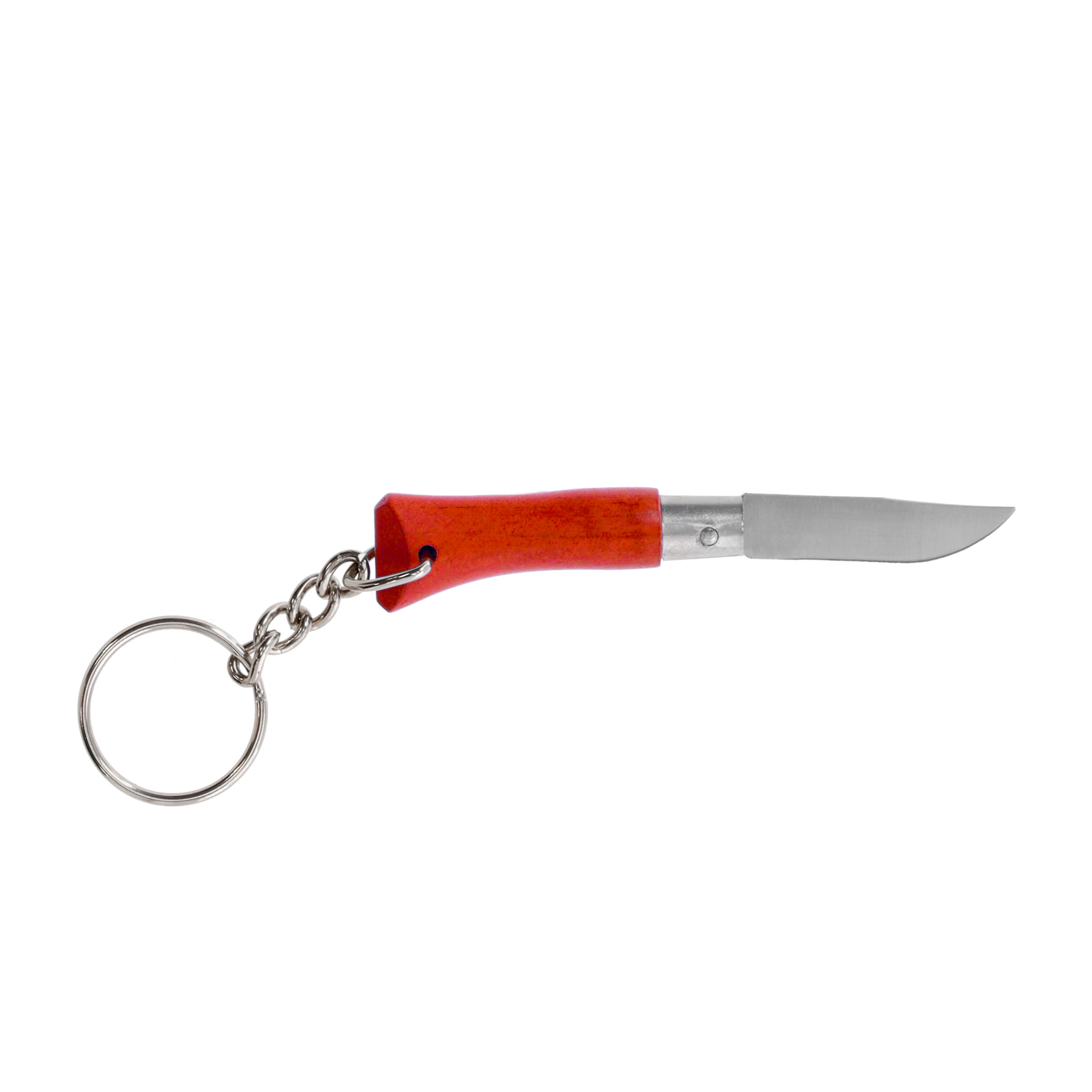 Nóż składany Opinel Colorama 02 brelok inox grab pomarańczowy - obrazek 2