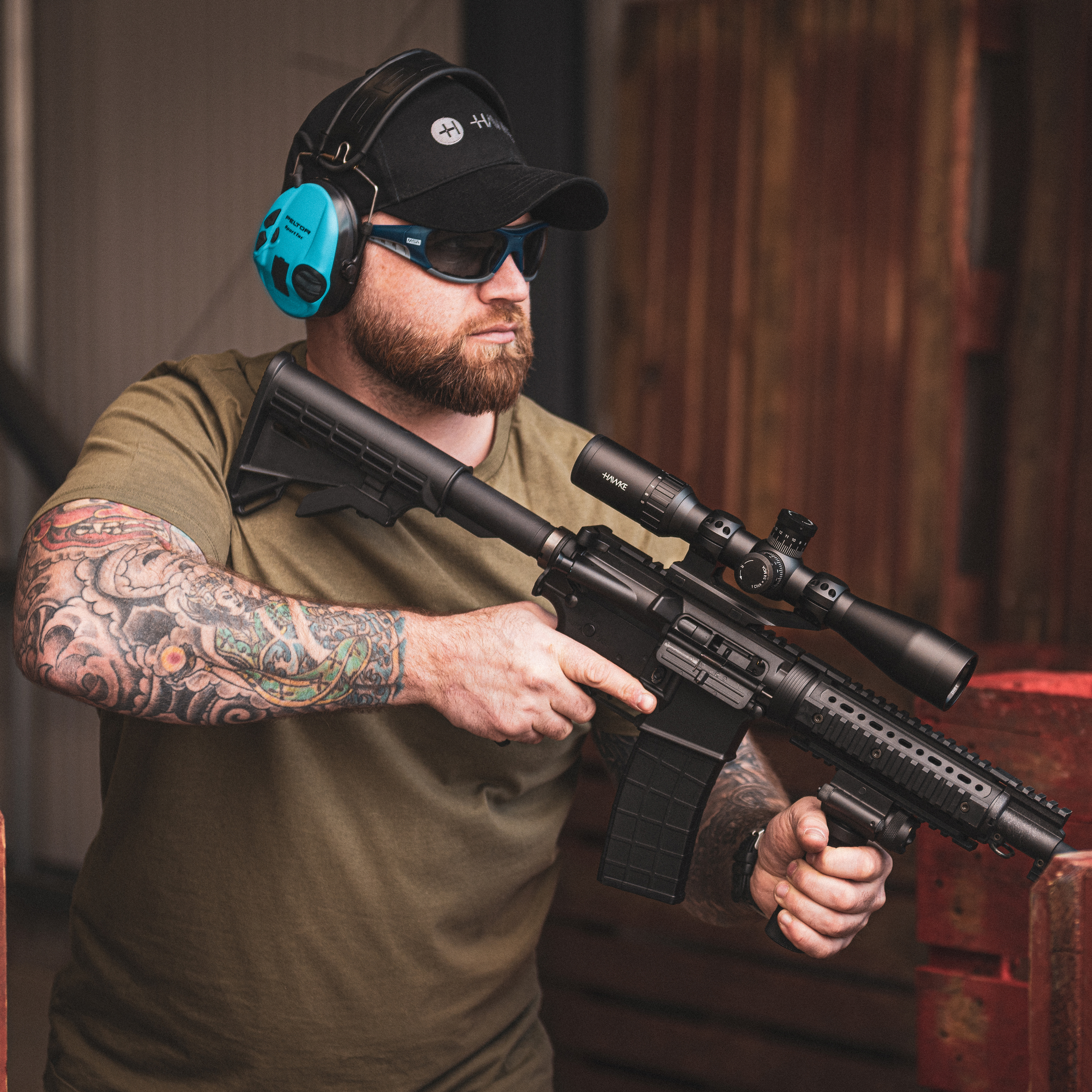 Luneta celownicza Hawke Vantage 30 1-8x24 IR Tactical BDC 5,56 - obrazek 4