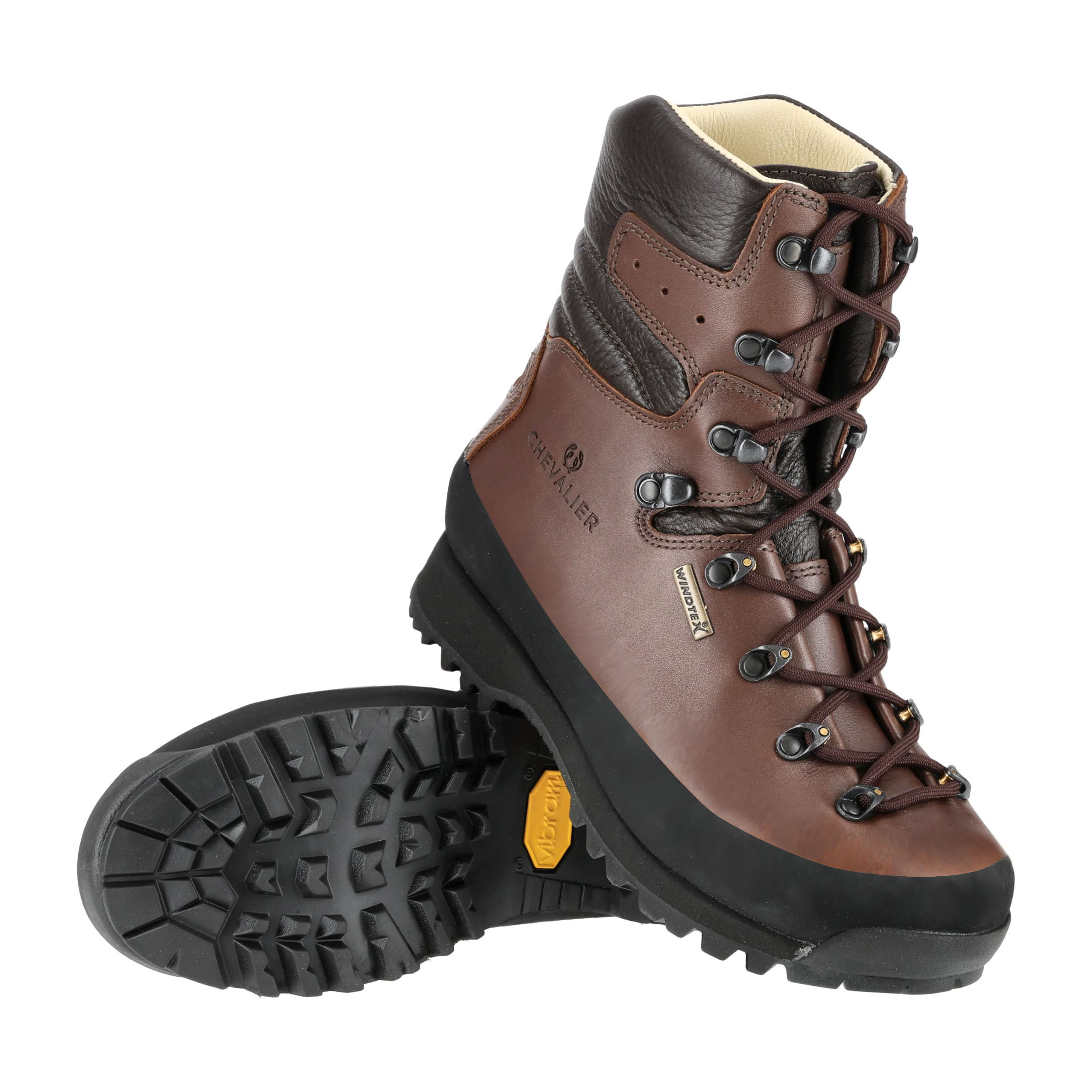 Buty unisex Chevalier Tundra Classical Wind-Tex Leather Brown 39 - obrazek 5