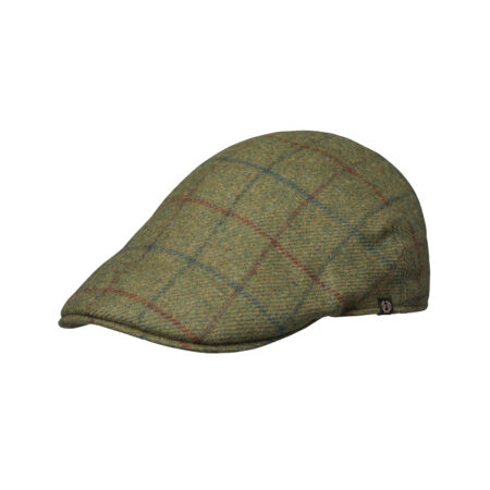 Kaszkiet męski Chevalier Dalton Tweed Sixpence Cam Winter Moss Checked 56