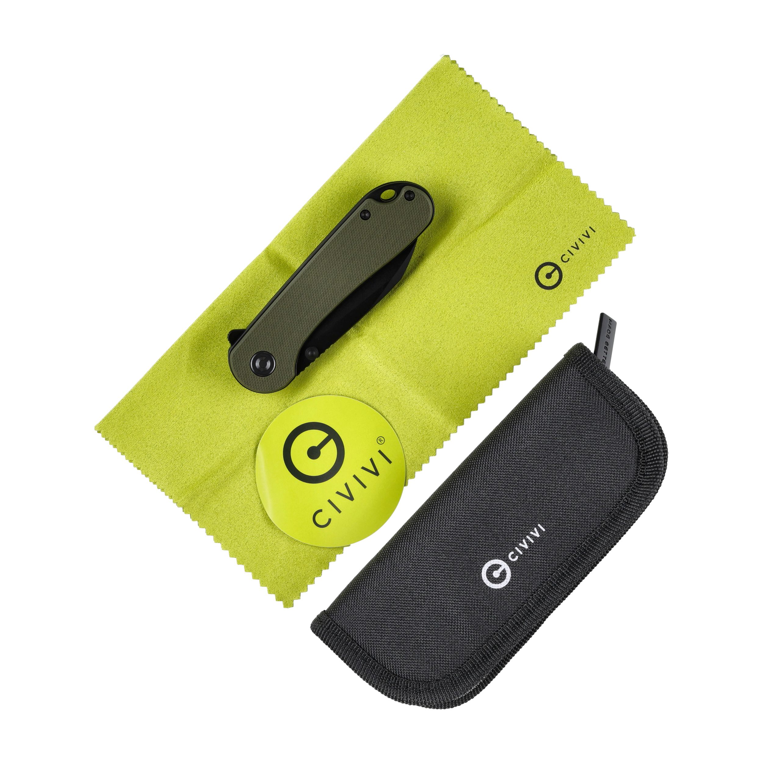 Nóż składany Civivi Elementum C18062AF-2 green - obrazek 6