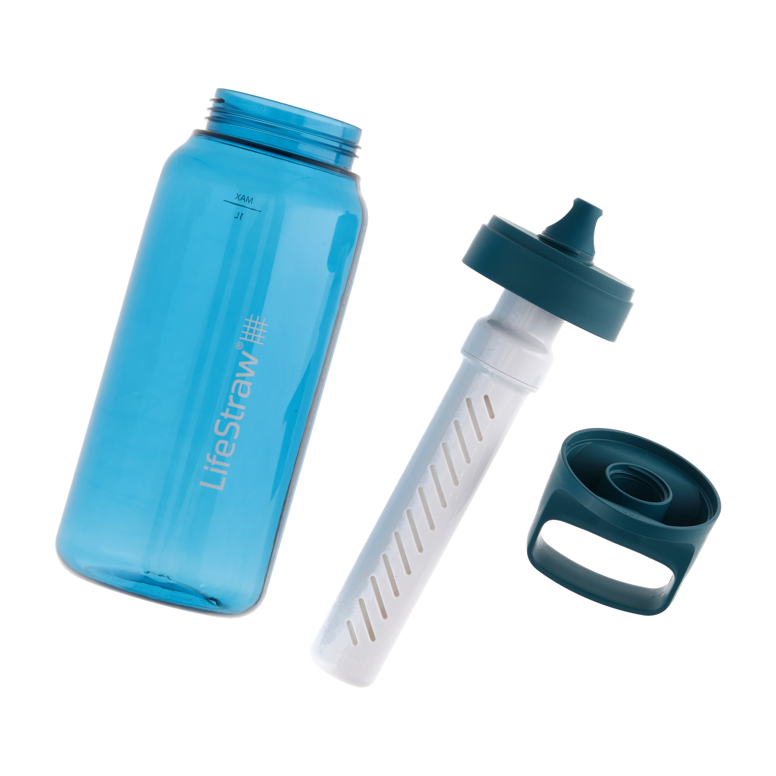 Butelka z filtrem do wody LifeStraw Go 2.0 Laguna Teal 1000 ml - obrazek 5