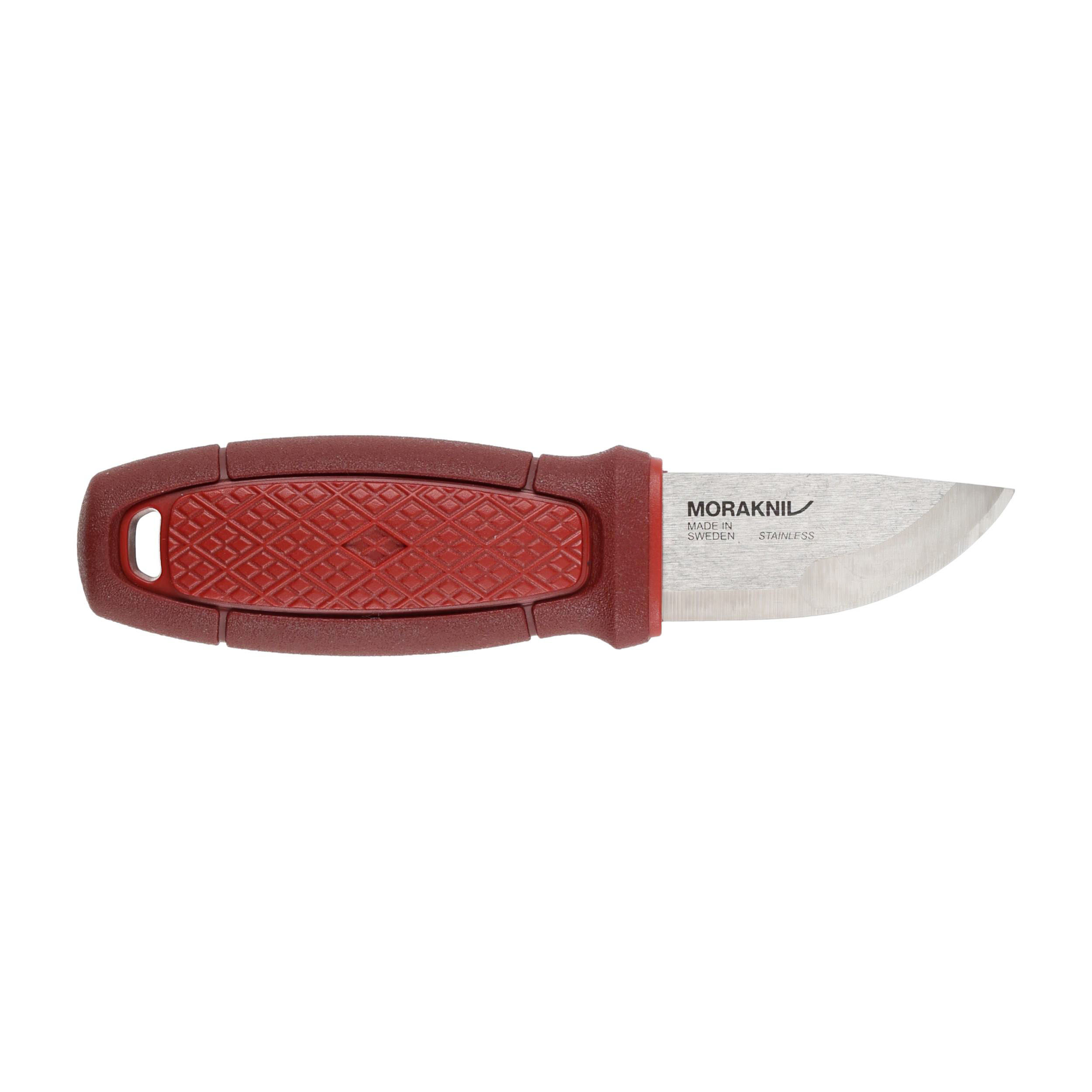 Nóż Morakniv Eldris czerwony z zestawem Neck Knife stal nierdzewna - obrazek 2