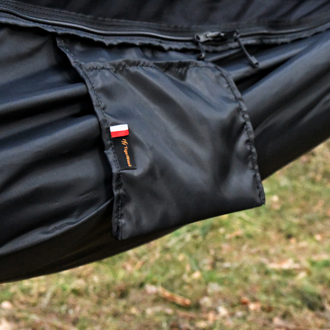 Hamak TigerWood Ważka V1 z moskitierą czarny - obrazek 5