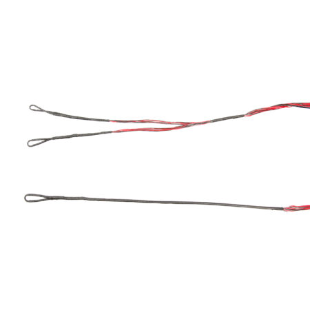 Cięciwa do łuku Exterminator 33" czarno-czerwona 2 szt.