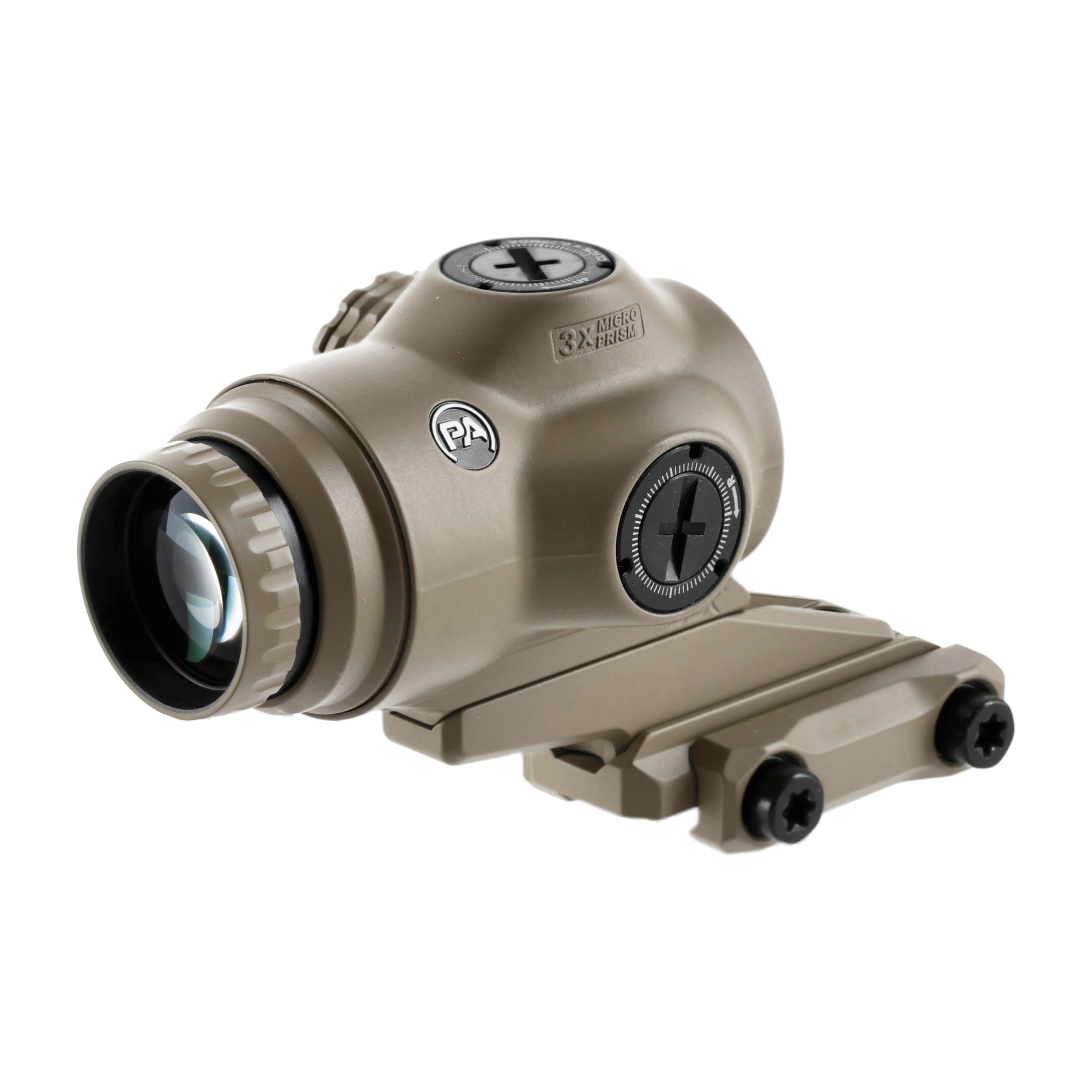 Celownik pryzmatyczny Primary Arms SLx 3x Micro Prism iR Red ACSS Raptor 7.62/300BO Yard FDE