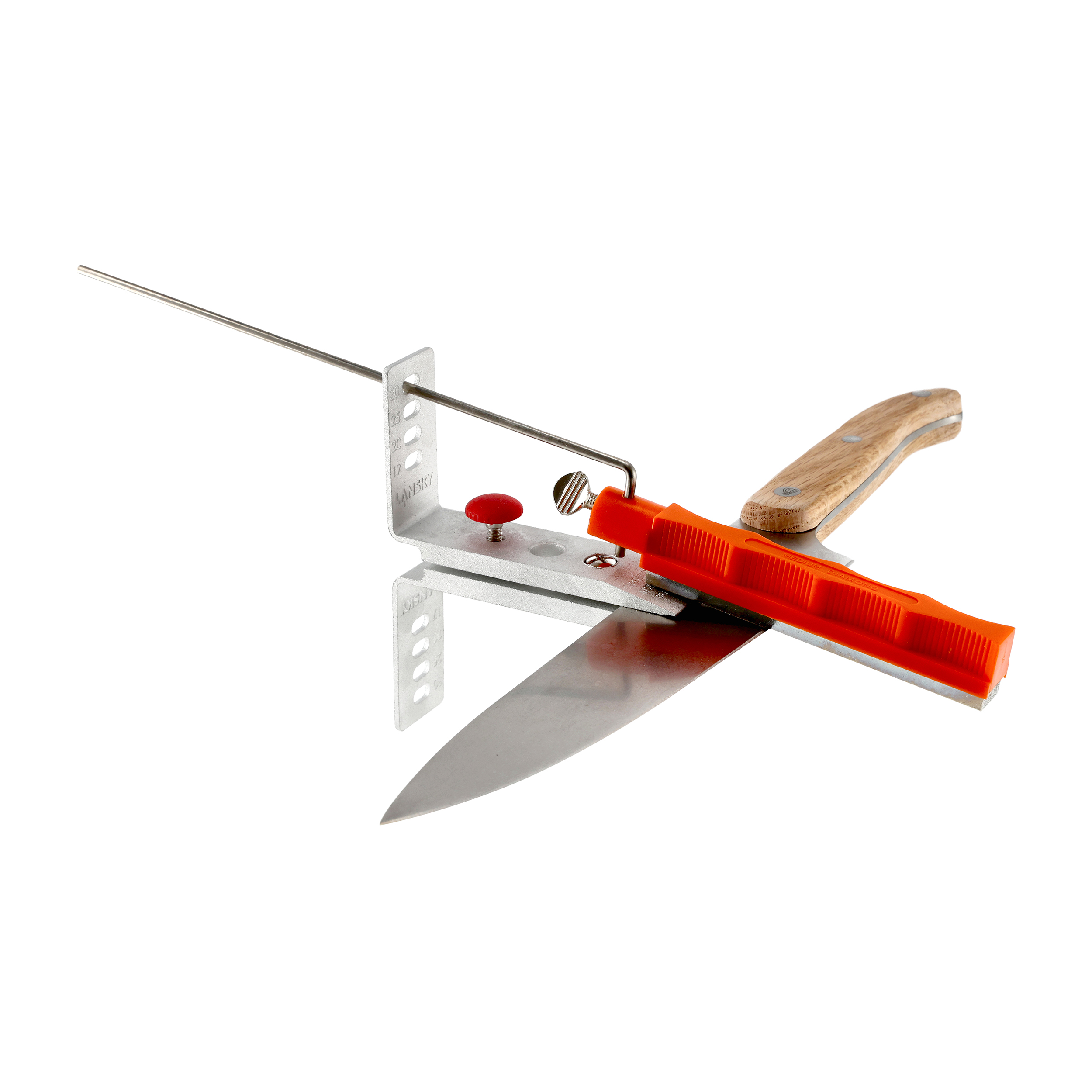 Ostrzałka, zestaw do ostrzenia diamentowy 4 cz. Lansky LKDMD - obrazek 4