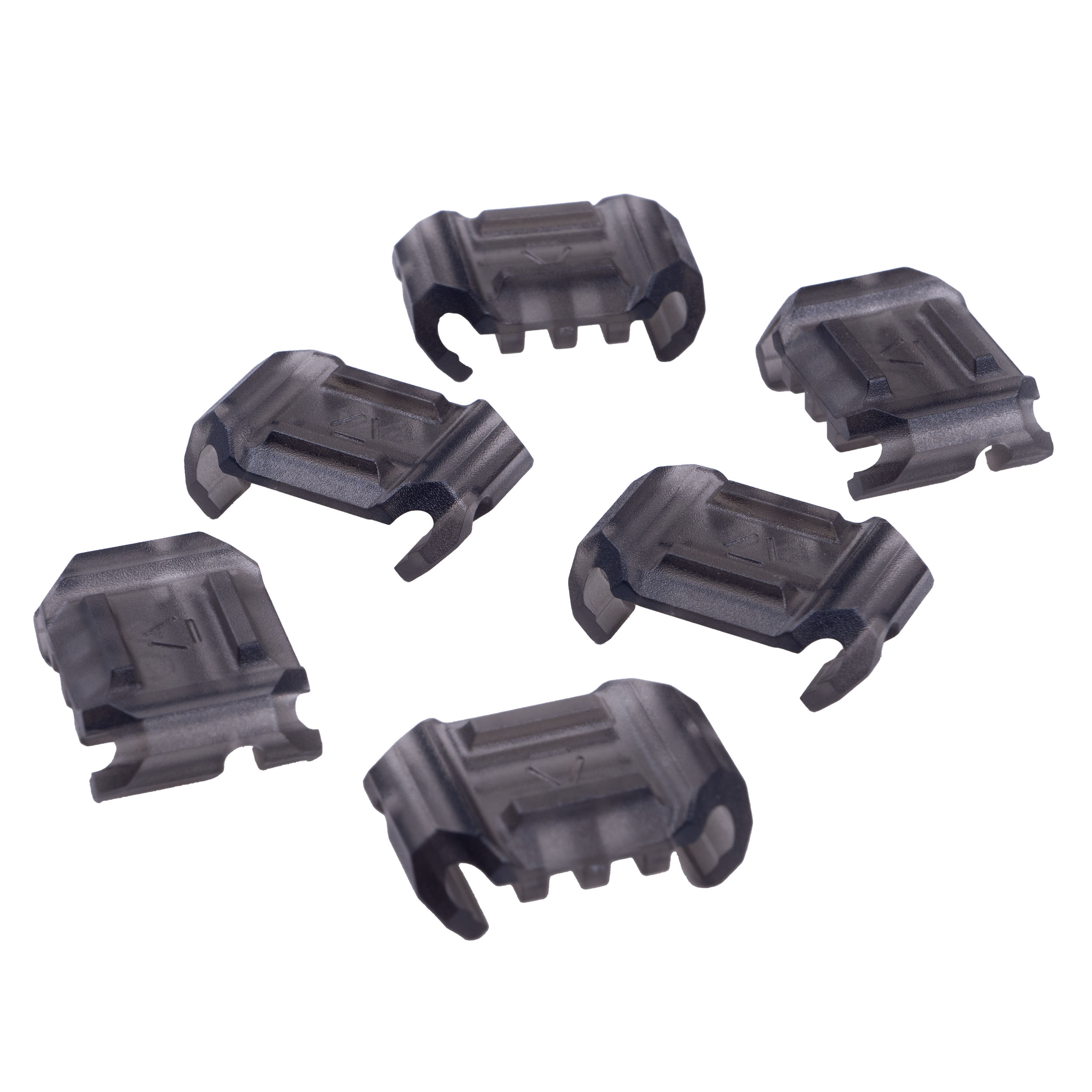 Osłony na szynę Picatinny Strike Industries z wielokierunkowym systemem prowadzenia kabli 6 szt. - obrazek 2