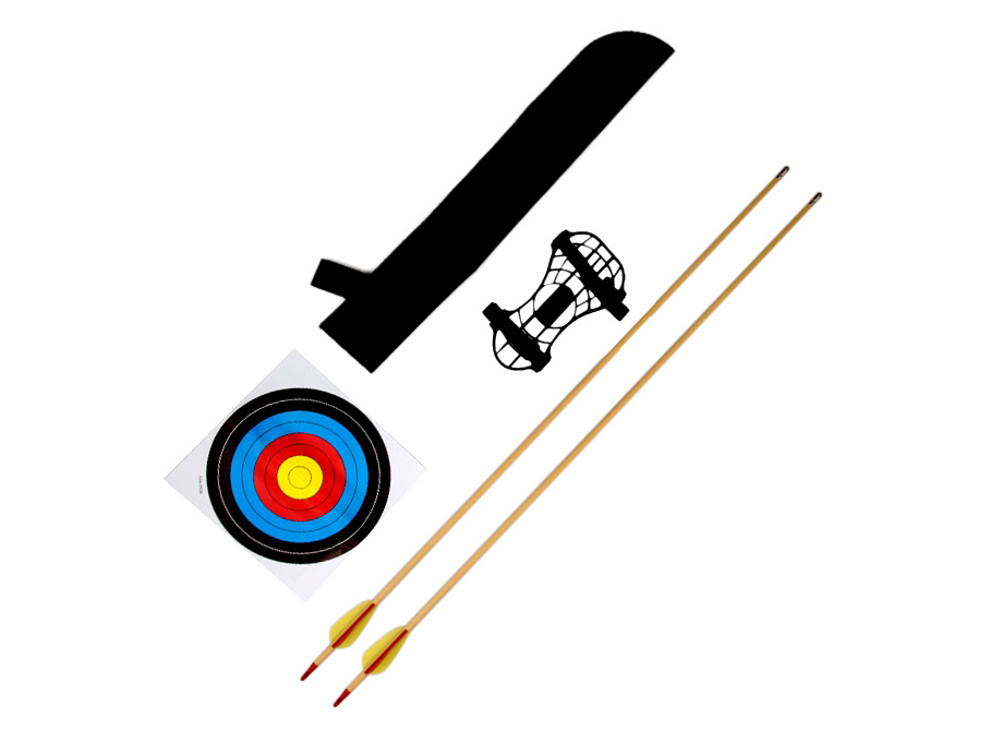 Łuk rekreacyjny dla dzieci i młodzieży Ek Crusader 10 lb 37,5" czarny - obrazek 8