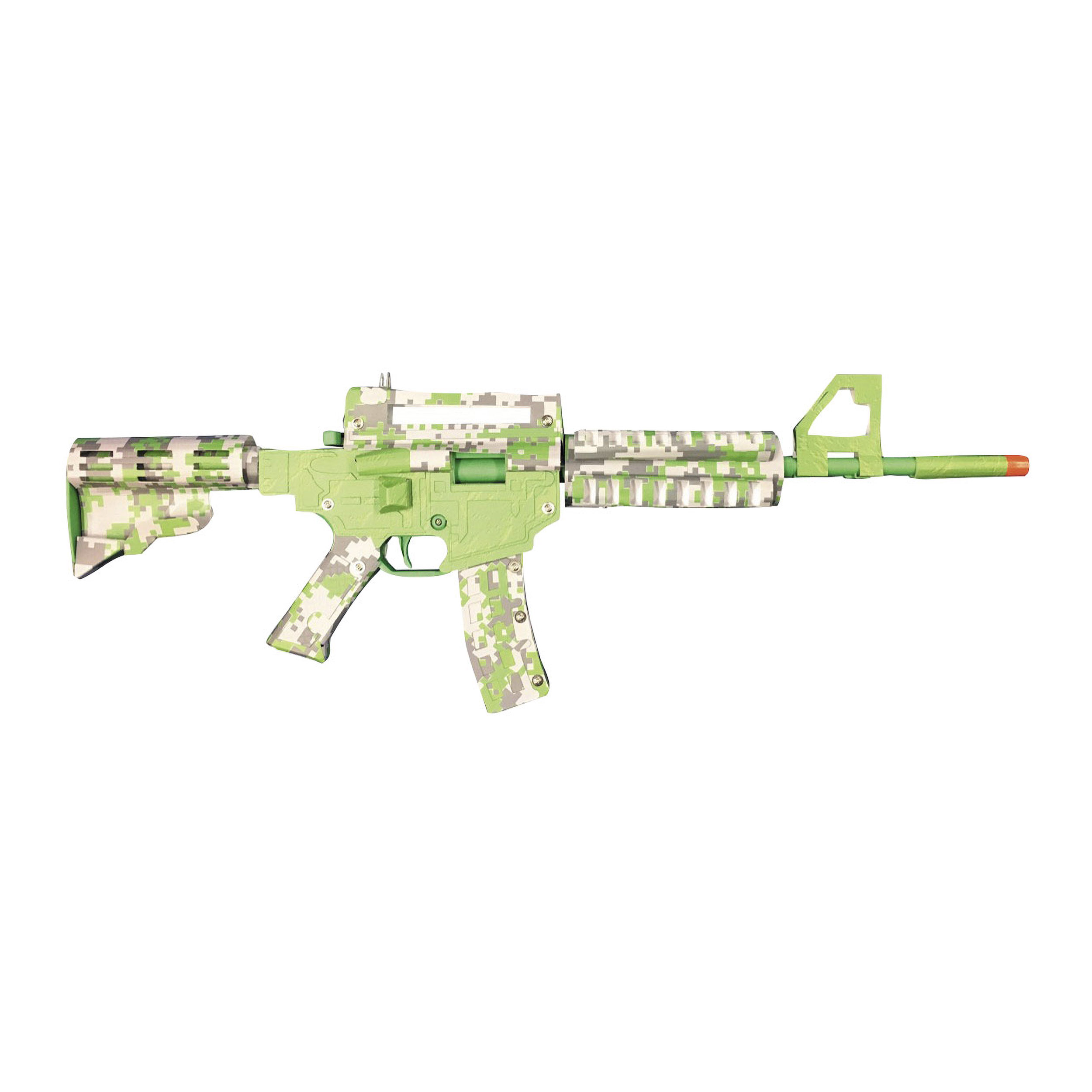 Karabin Paper Shooters Green Spit zestaw
