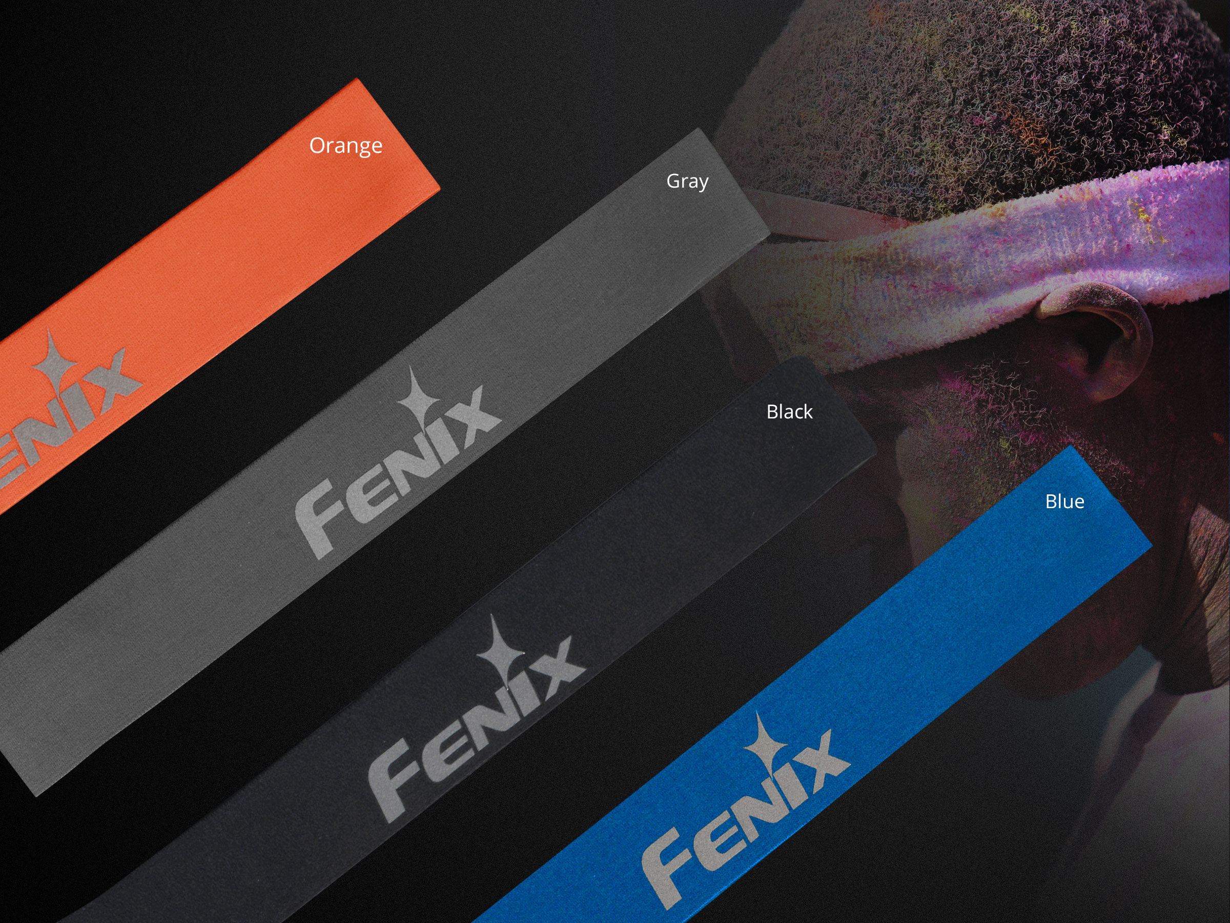 Opaska na głowę Fenix AFH-10 czarna - obrazek 6