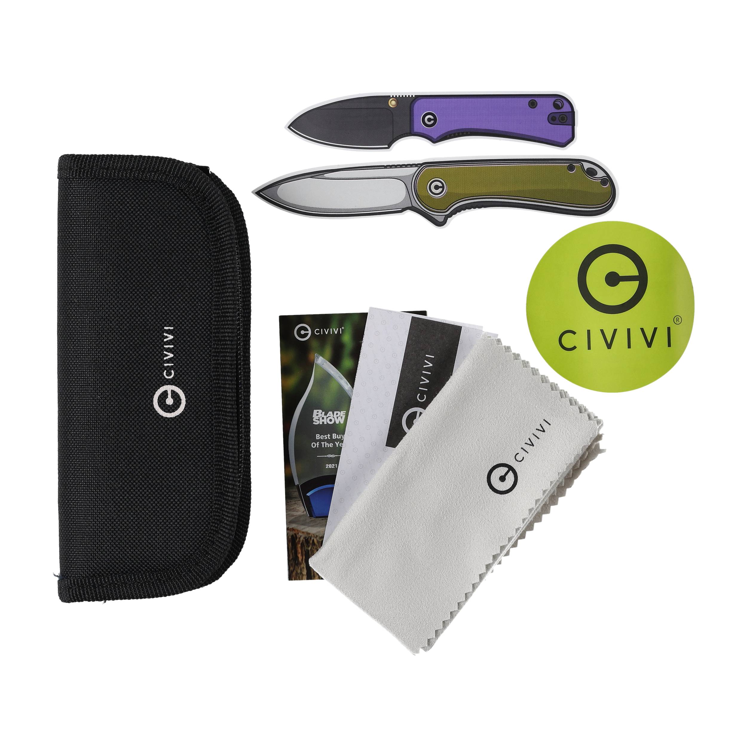 Nóż składany Civivi Baby Banter C19068S-10 powder pink - obrazek 8