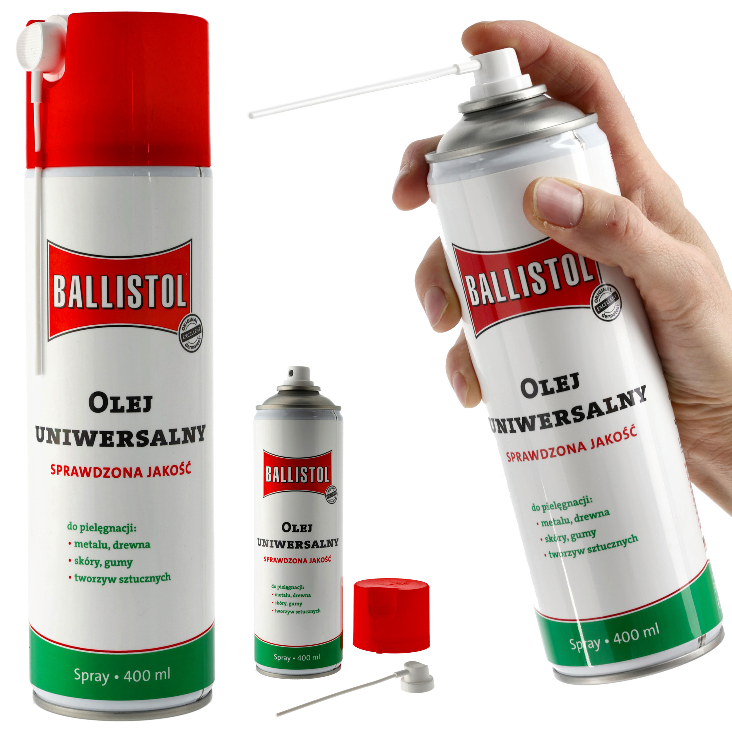 Olej do broni Ballistol spray 400 ml - obrazek 8