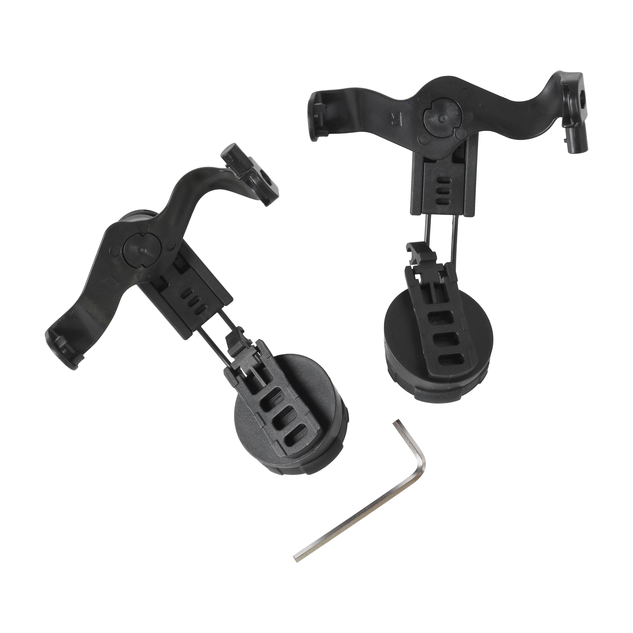 Adaptery na hełm do ochronników słuchu Earmor M32 Mark4 M19C MARK4 czarne - obrazek 5