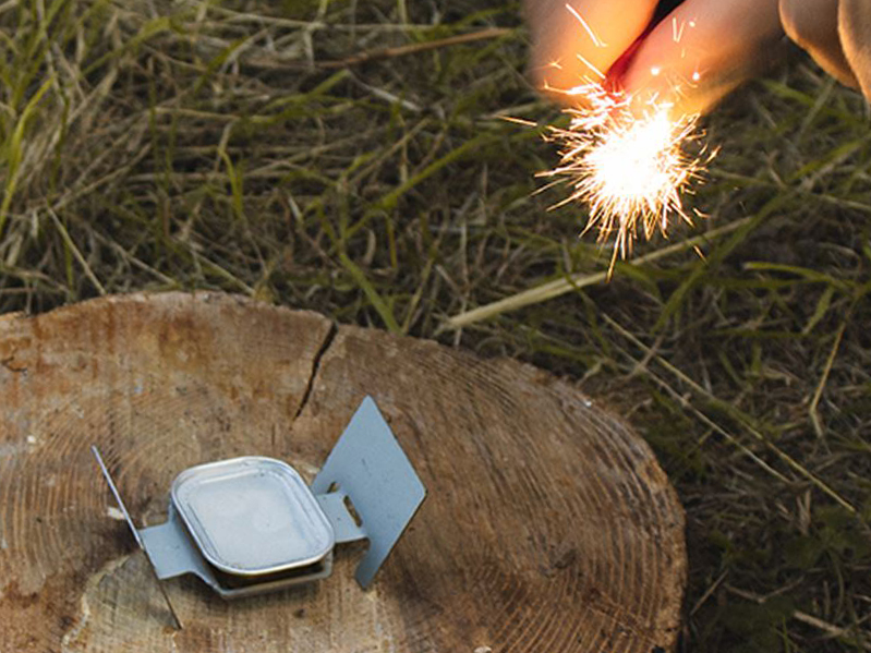 Krzesiwo BCB Fireball Grand z kompasem - obrazek 3