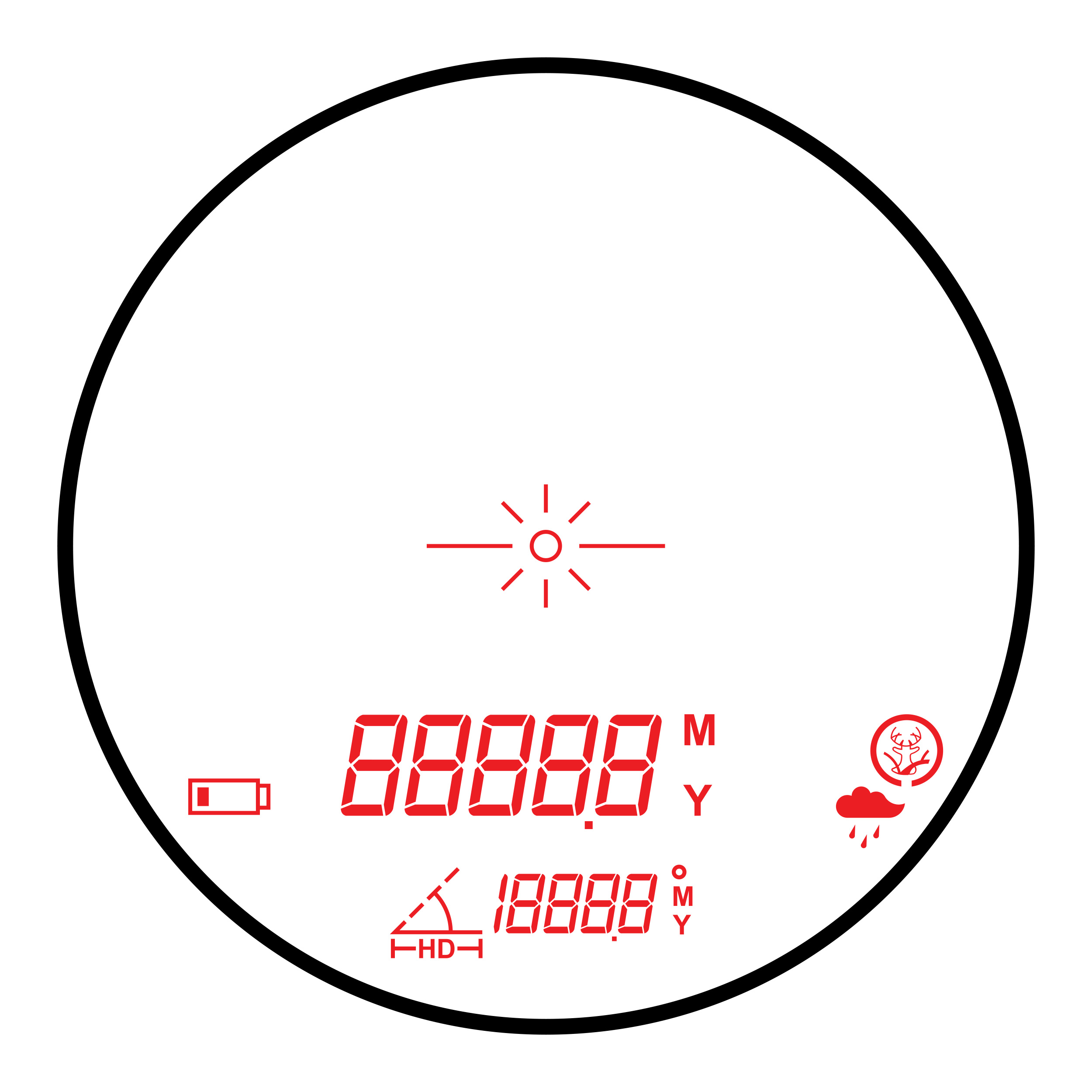 Dalmierz laserowy Hawke Vantage LRF 600 - obrazek 3