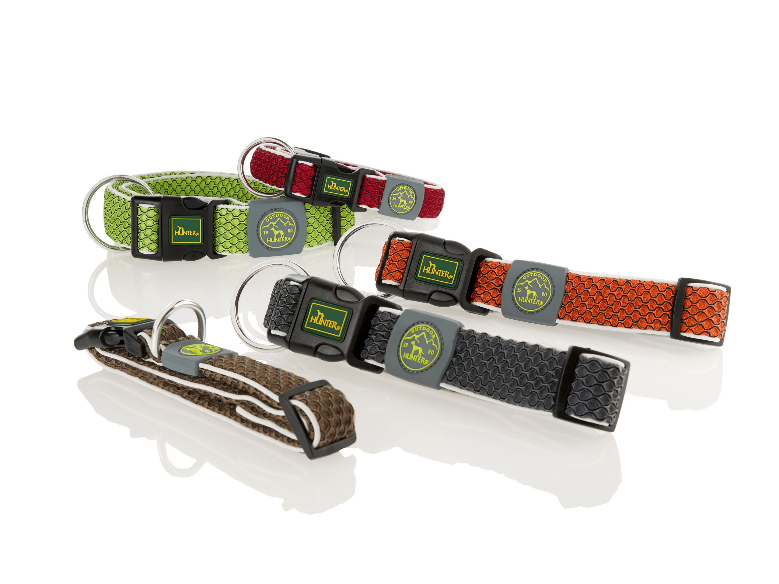 Obroża Hunter Hilo Vario Basic XL szara - obrazek 2