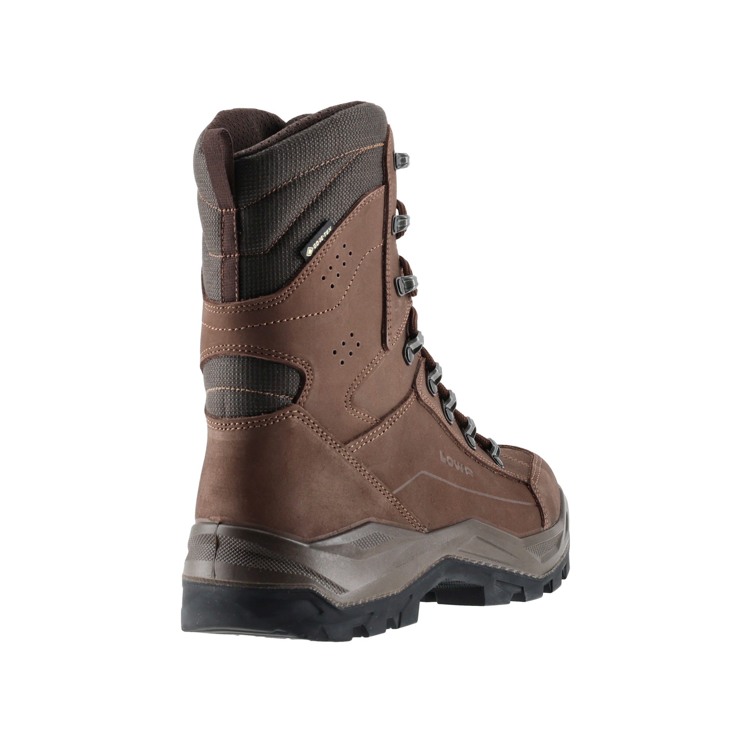 Buty wojskowe LOWA Renegade II N GTX HI TF, ciemnobrązowe 47 - obrazek 4