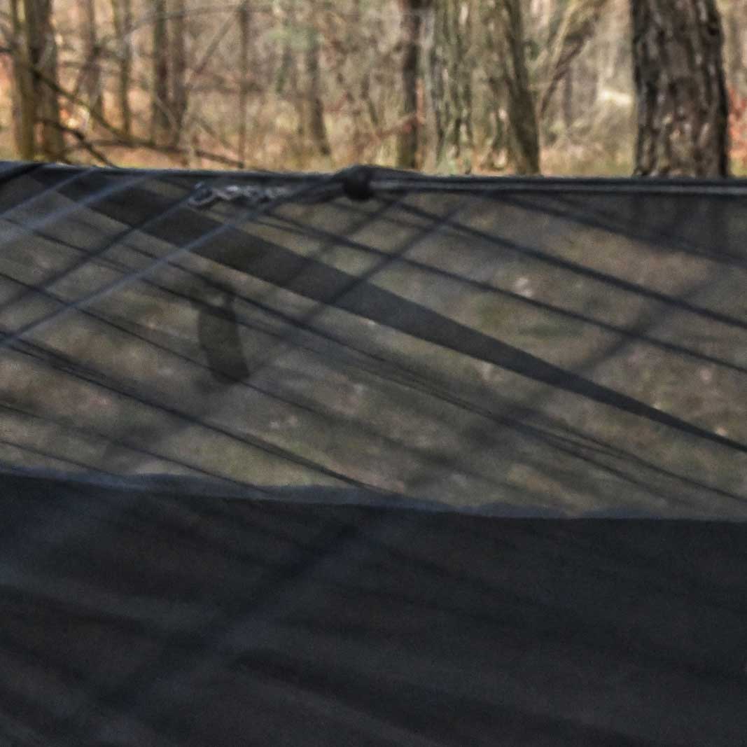 Hamak TigerWood Ważka V1 long z moskitierą czarny - obrazek 5