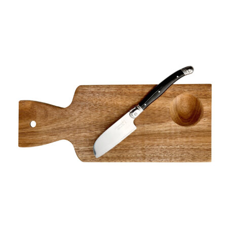 Nóż do sera Laguiole Santoku Premium Line z deską