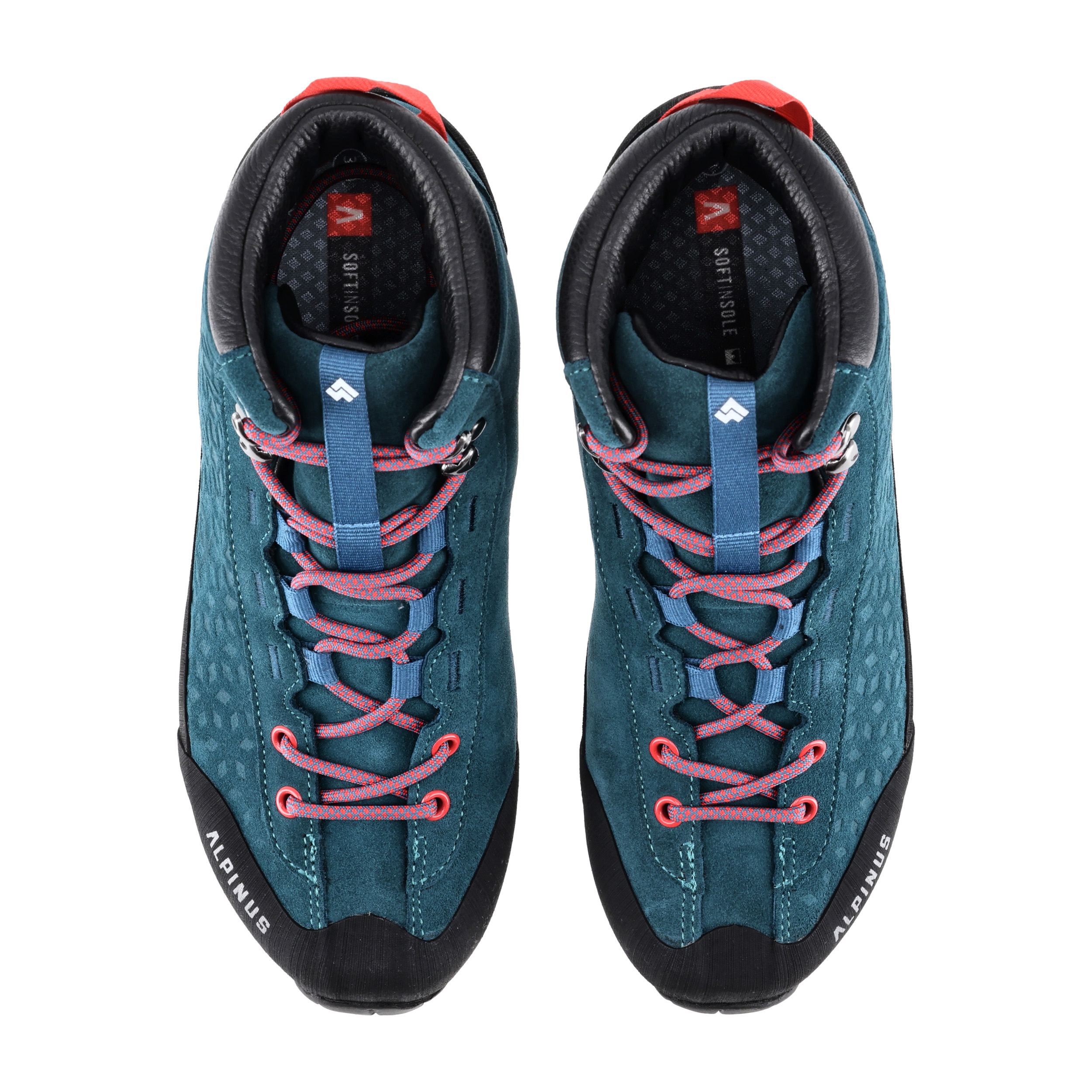 Buty damskie trekkingowe Alpinus Peneda Mid HDTX, niebiesko-fuksjowe, 40 - obrazek 7