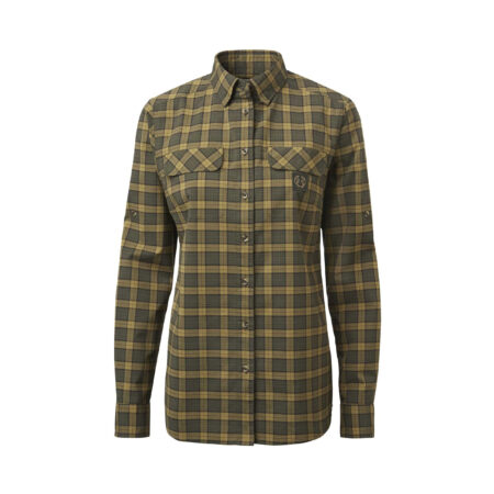 Koszula damska Chevalier Creek Shooting Fit Coolmax Moss Checked 42