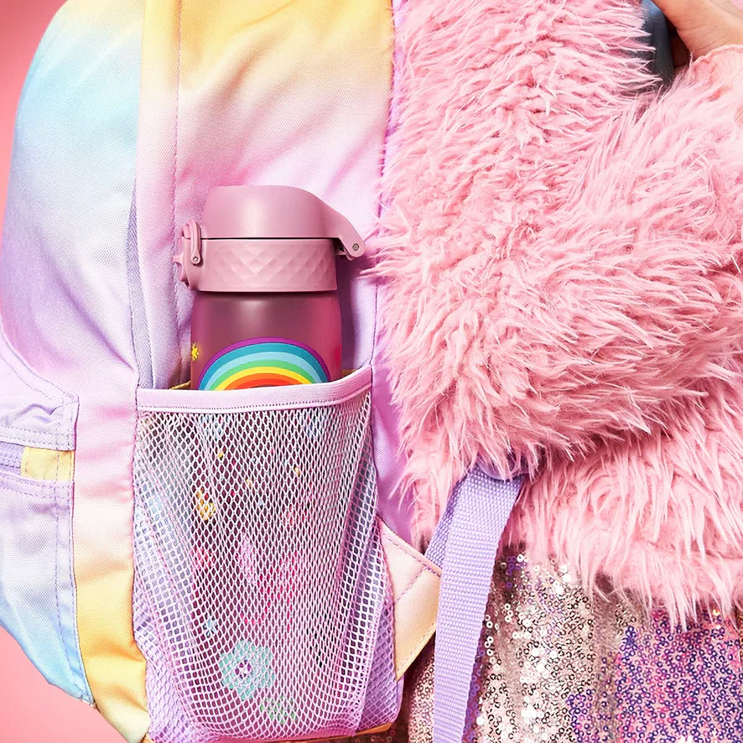 Bidon ION8 500 ml Jednorożec - obrazek 7