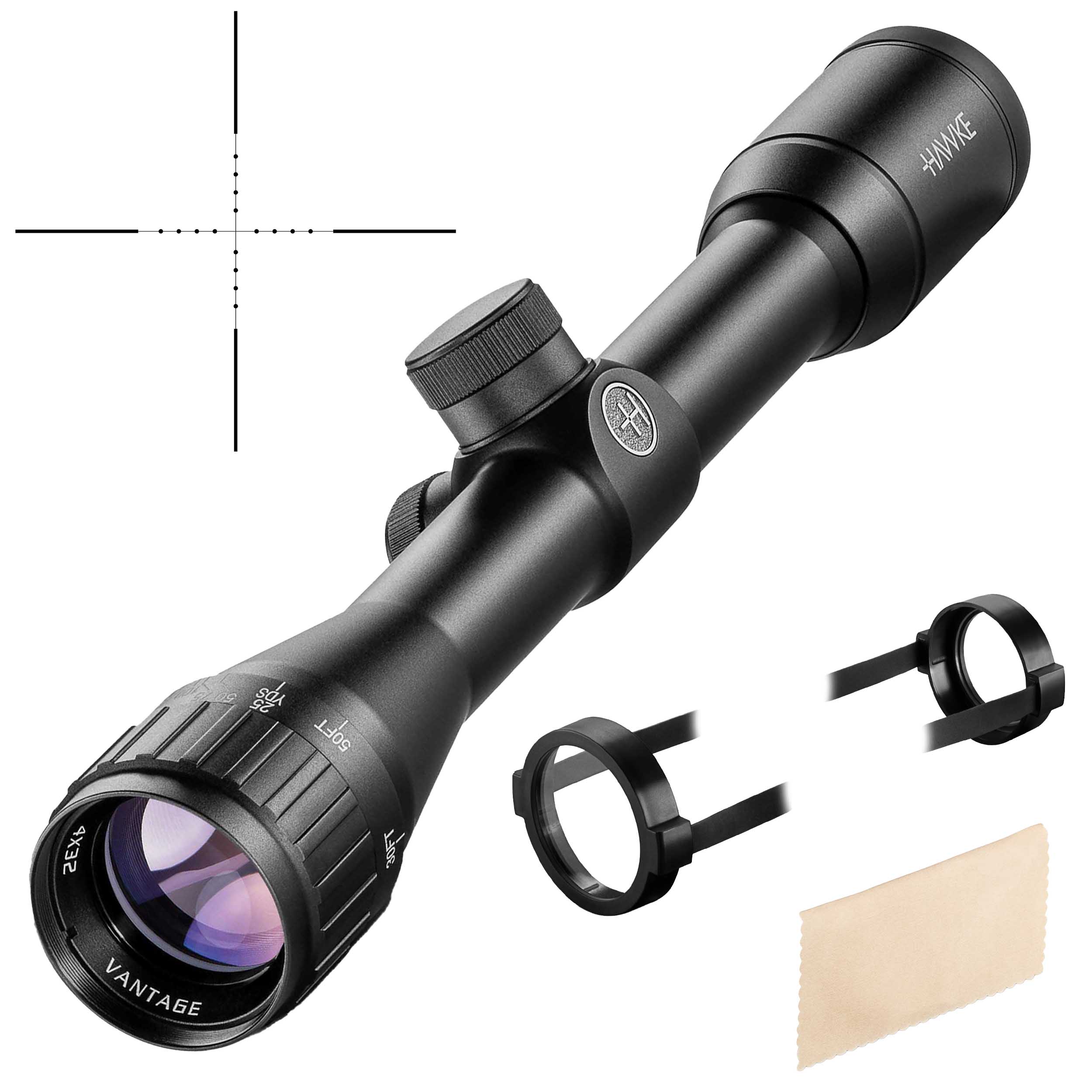 Luneta celownicza Hawke Vantage 1" 4x32 AO Mil Dot - obrazek 7