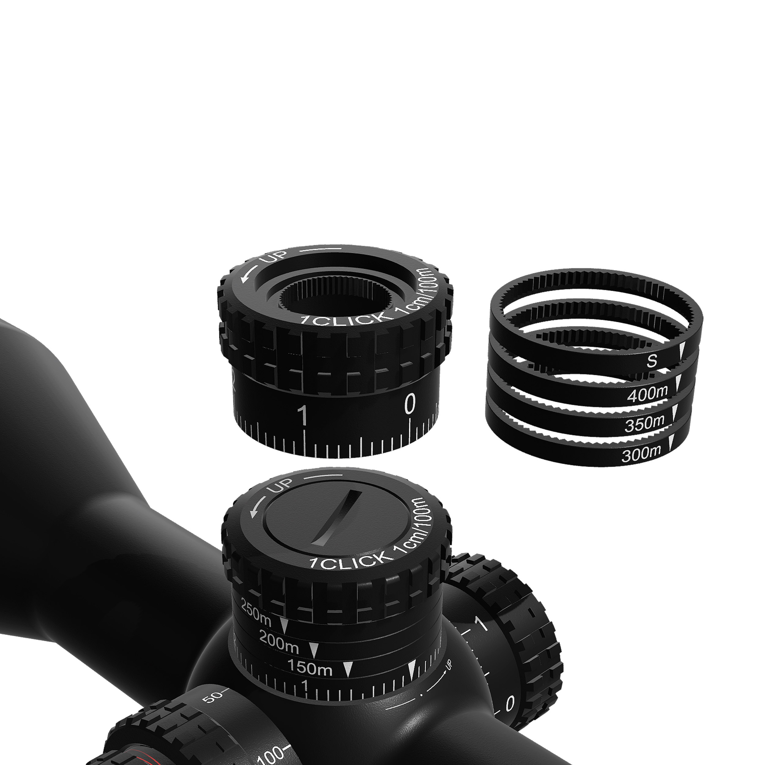 Luneta optyczna Noxar Magnar 2,5-20x50 PRO (plus obejmy 30mm PIcantinny) - obrazek 7