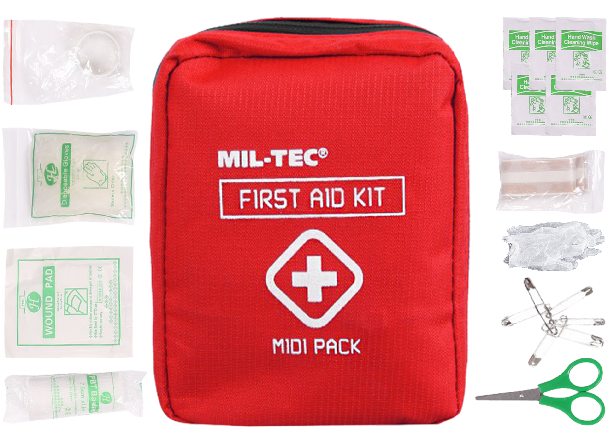 Apteczka Mil-Tec midi czerwona - obrazek 5
