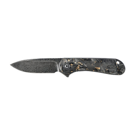 Nóż składany Civivi Elementum C907C-DS1 shredded carbon fiber / golden black