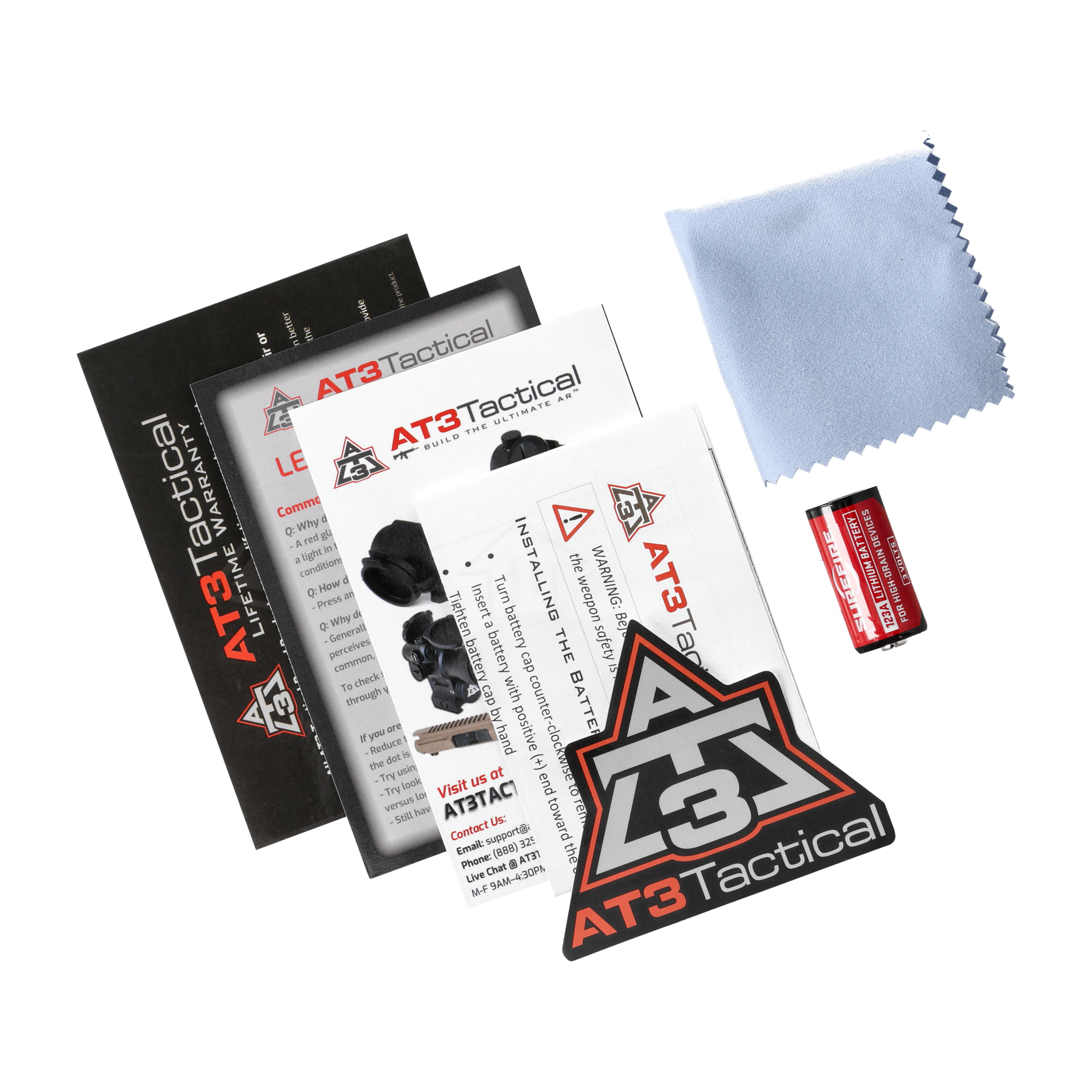 Kolimator AT3 Tactical LEOS 2 MOA z czerwonym laserem - obrazek 8